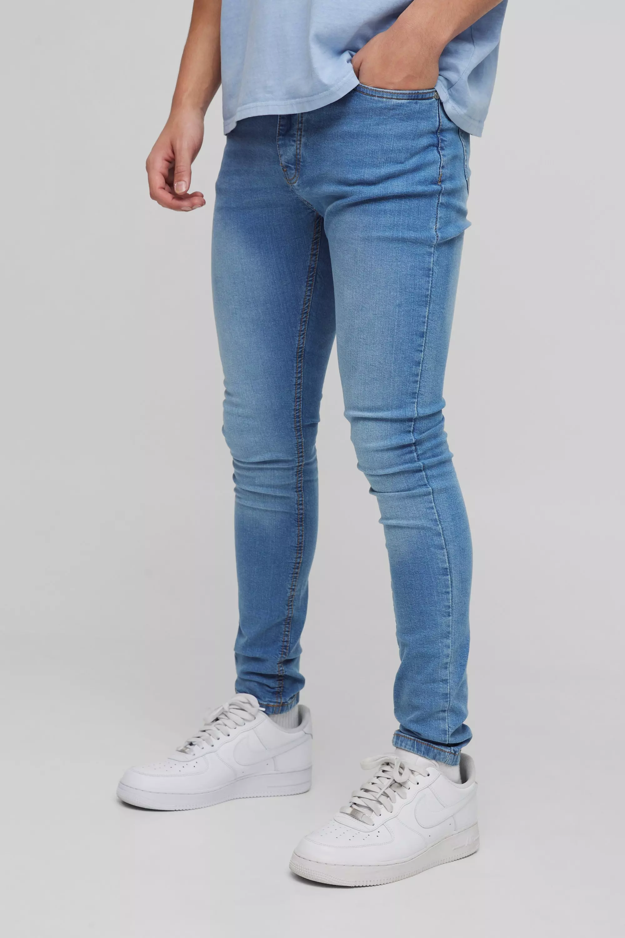 Super Skinny Stretch Jean Light blue