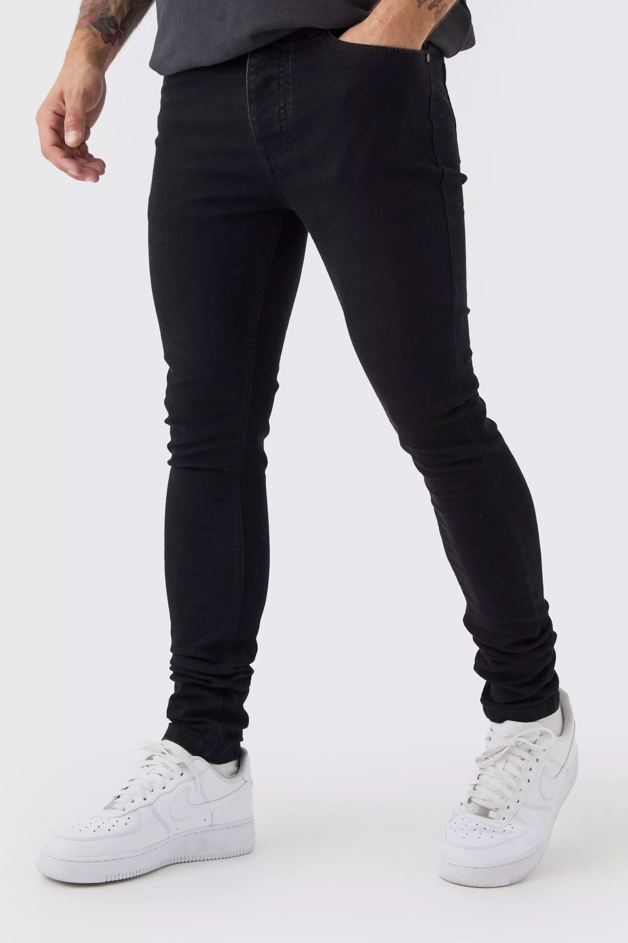 Super Skinny Stretch Jean True black