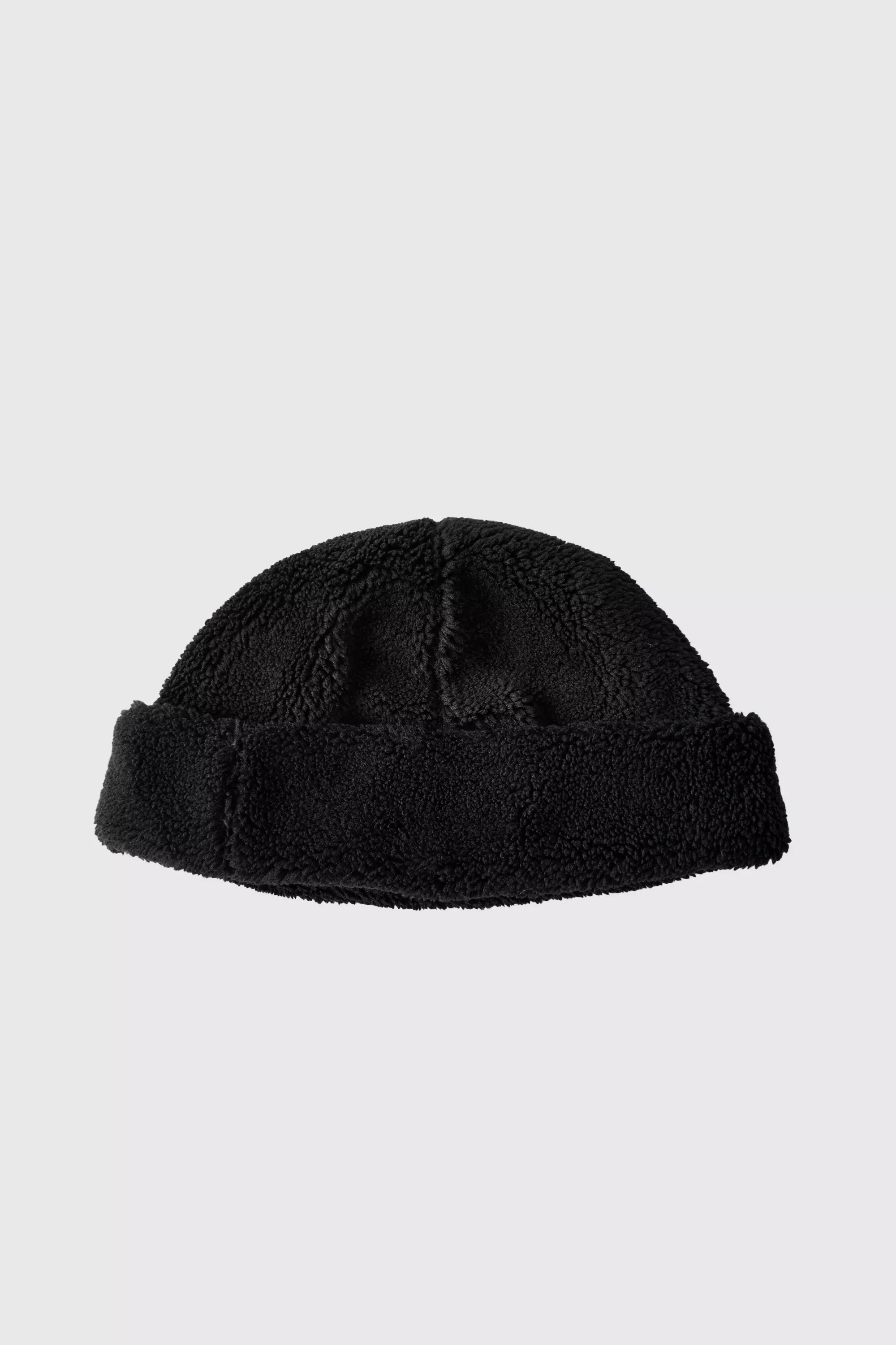 Berretto Beanie Micro In Pile Borg, Black immagine alternativa