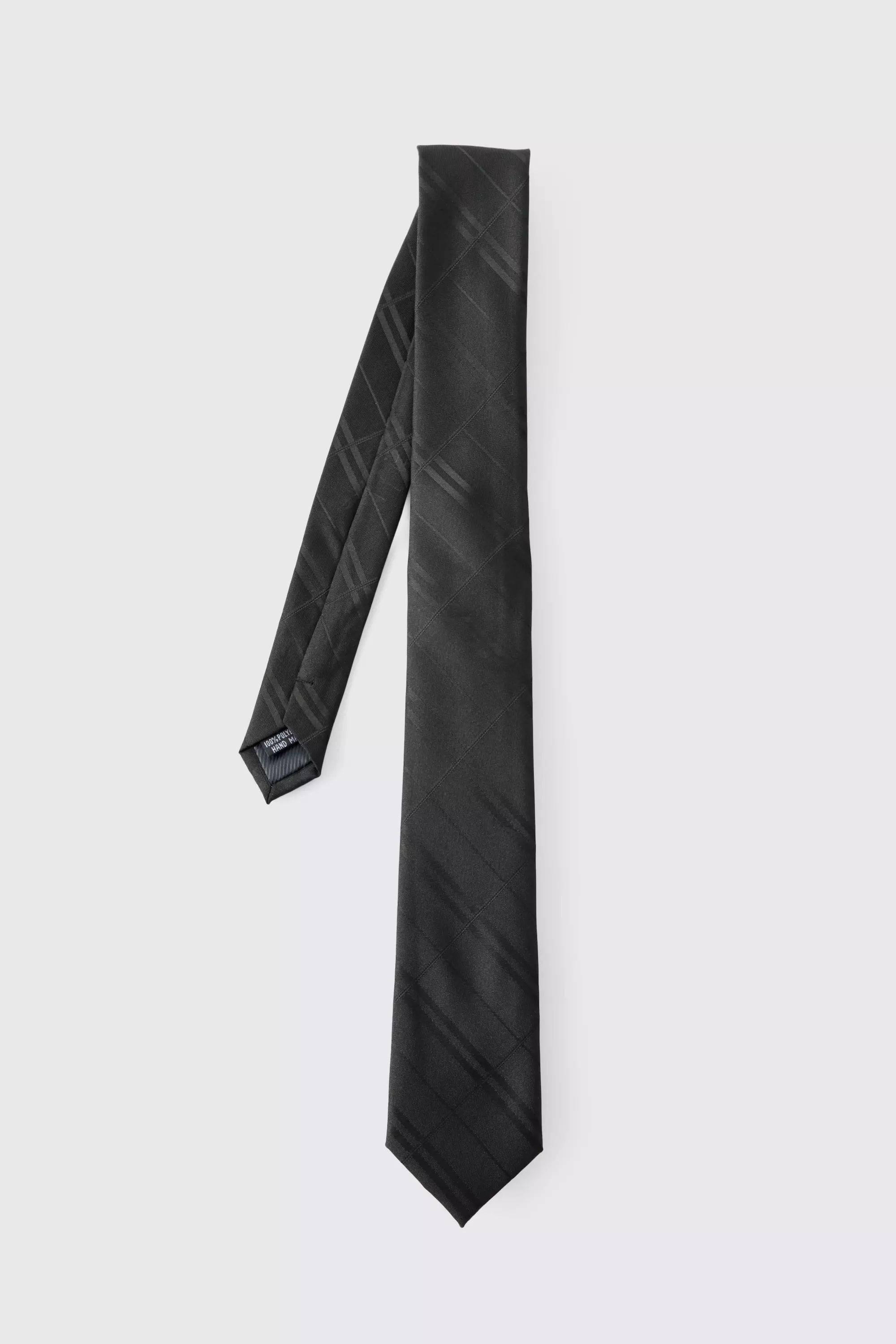 Jacquard Suit Tie Black