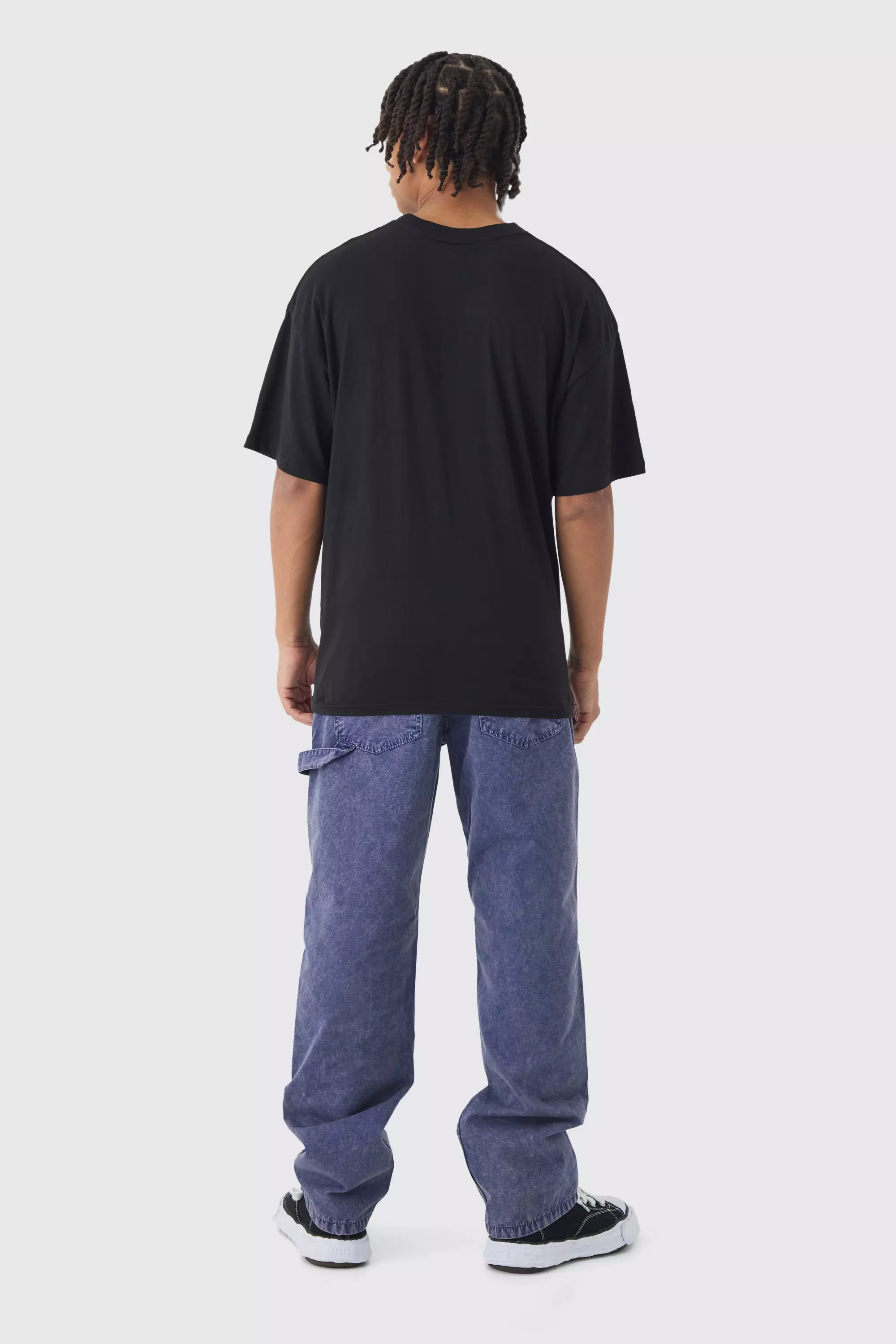 Oversized Nightmare on Elm Street License Print T-Shirt