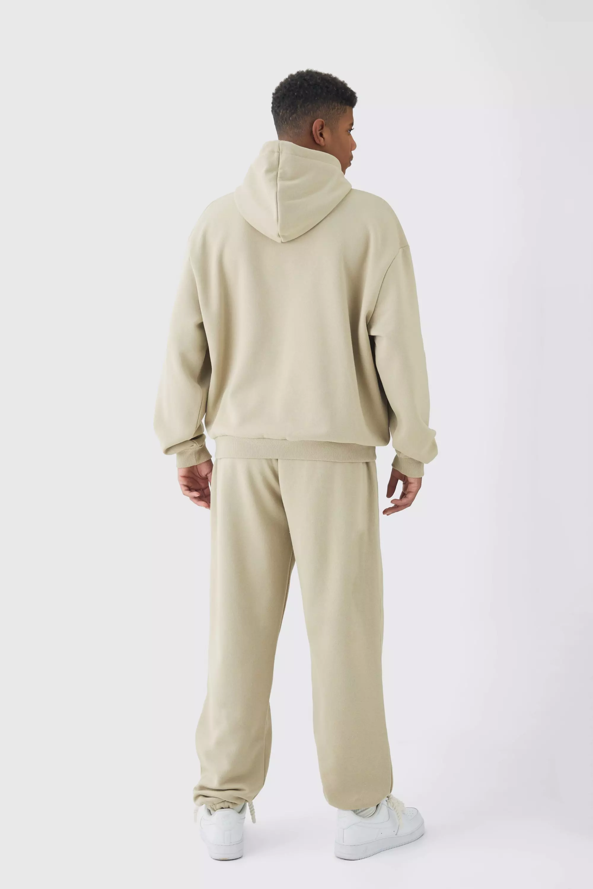 Stone Tall Oversized MMXIII Embossed Hoodie  alternative image