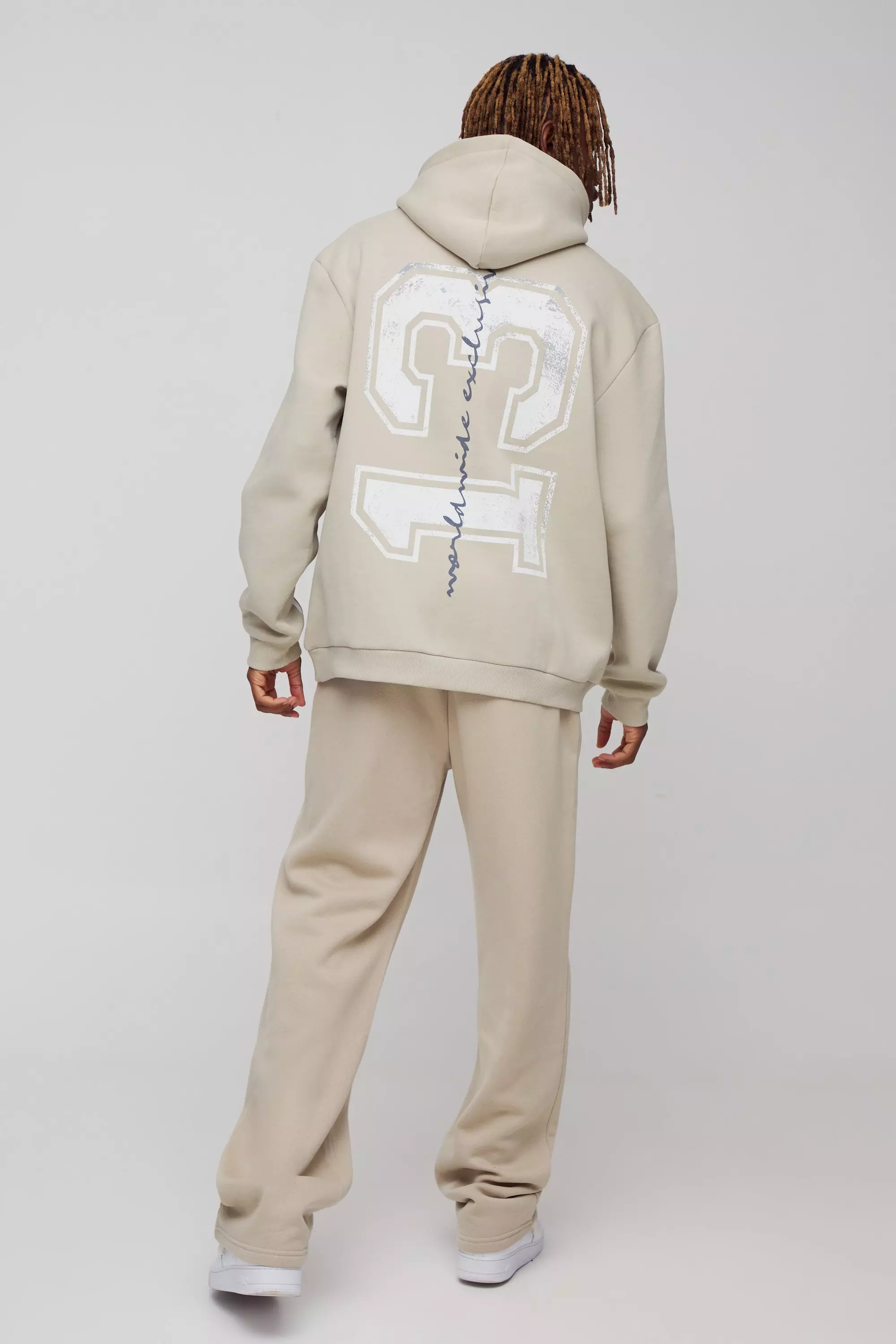 Stone Tall Oversized Official Skull Large Print Hoodie alternative image