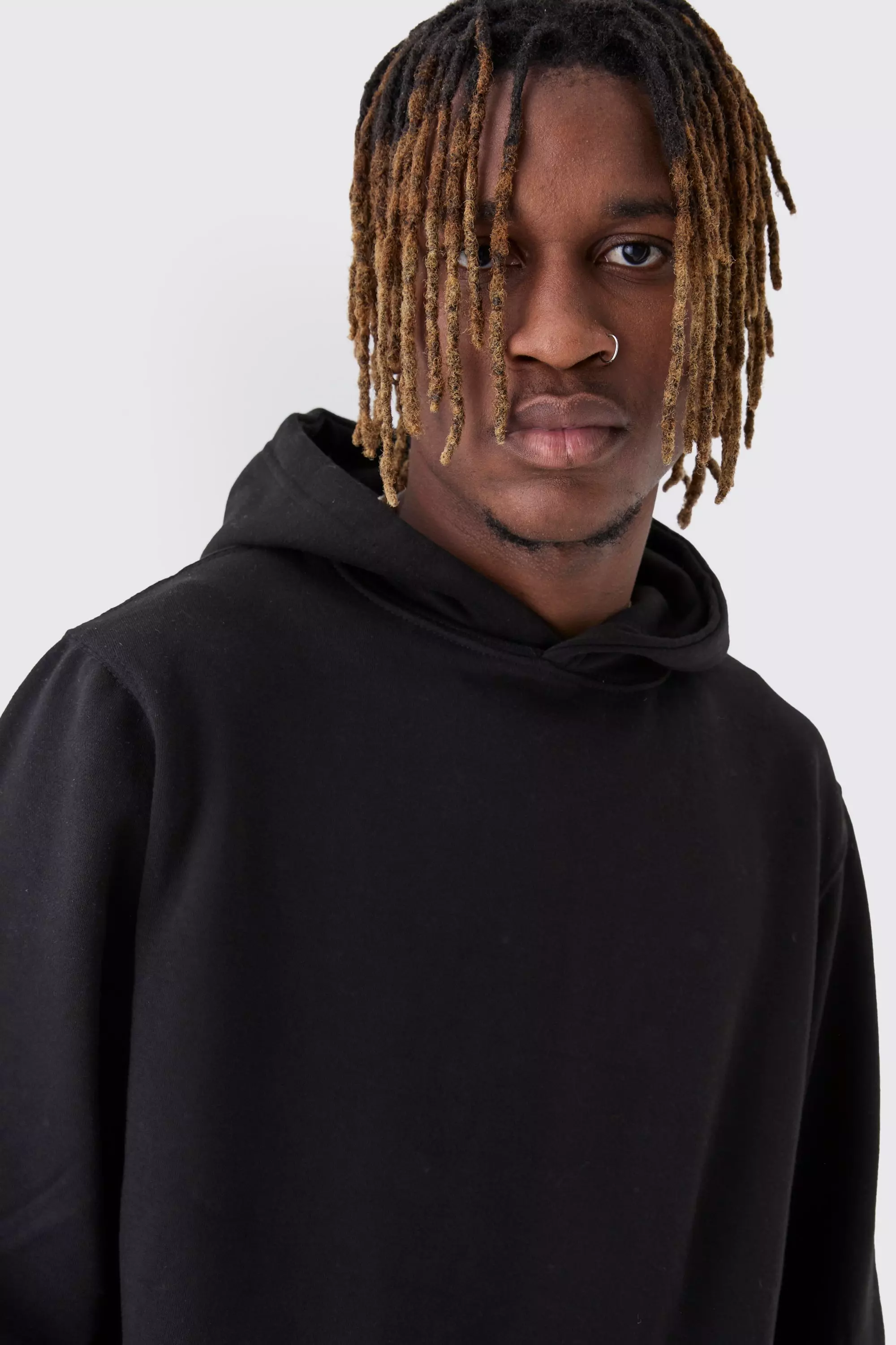 Black Tall Dove Worldwide Regular Fit Hoodie alternative image
