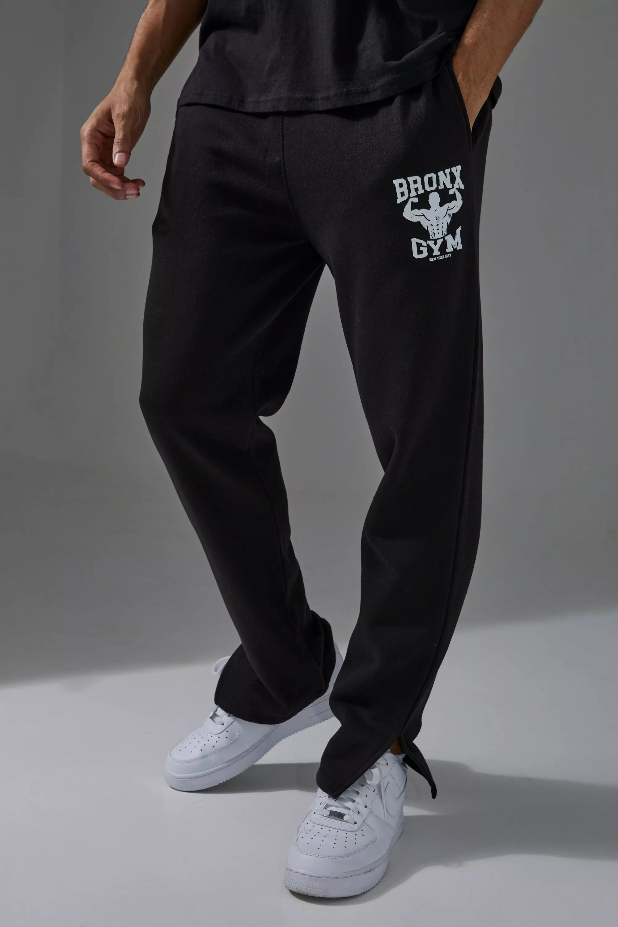 Boohooman gym joggers hotsell