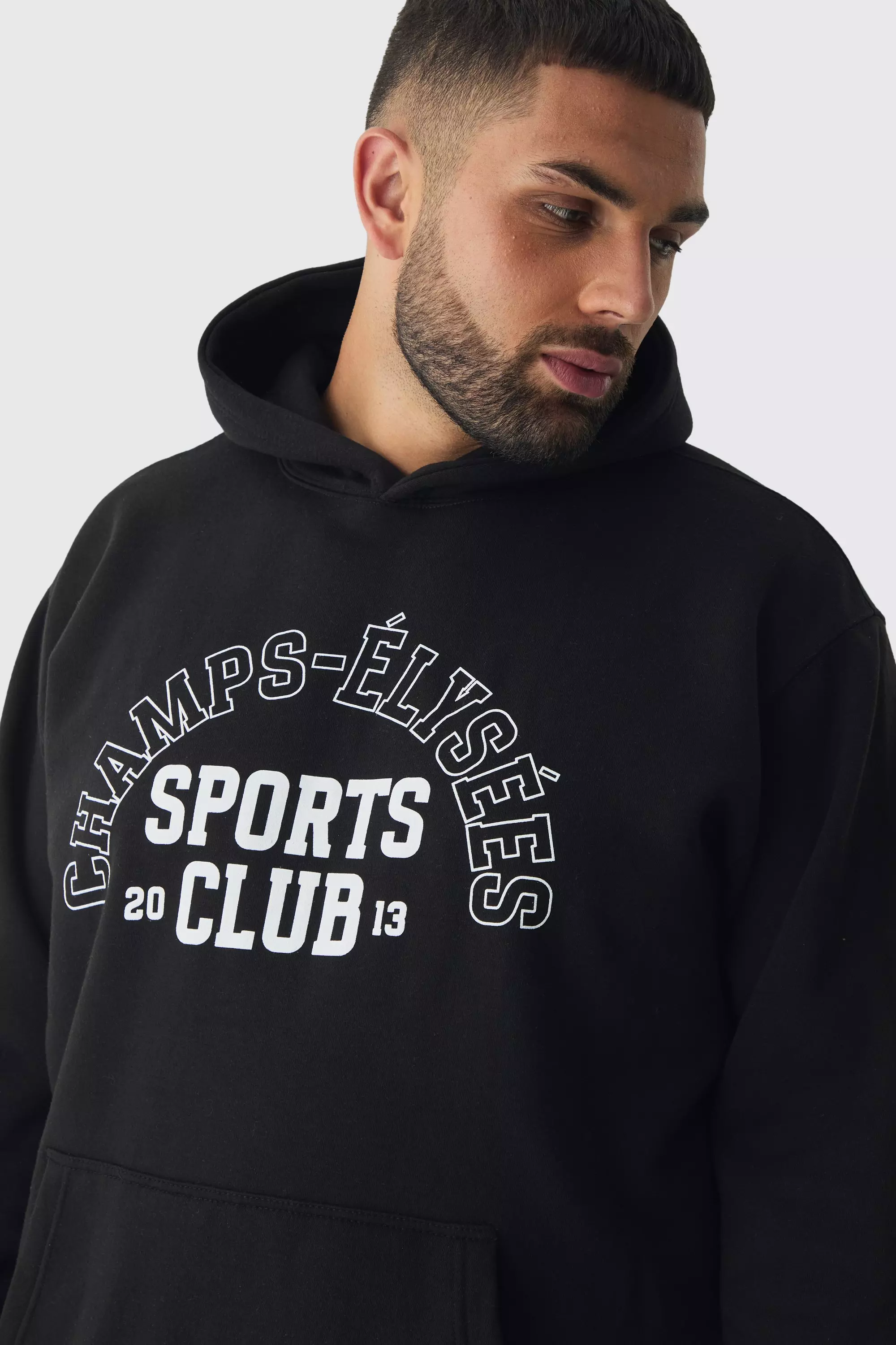 Oversized sports hoodie on sale