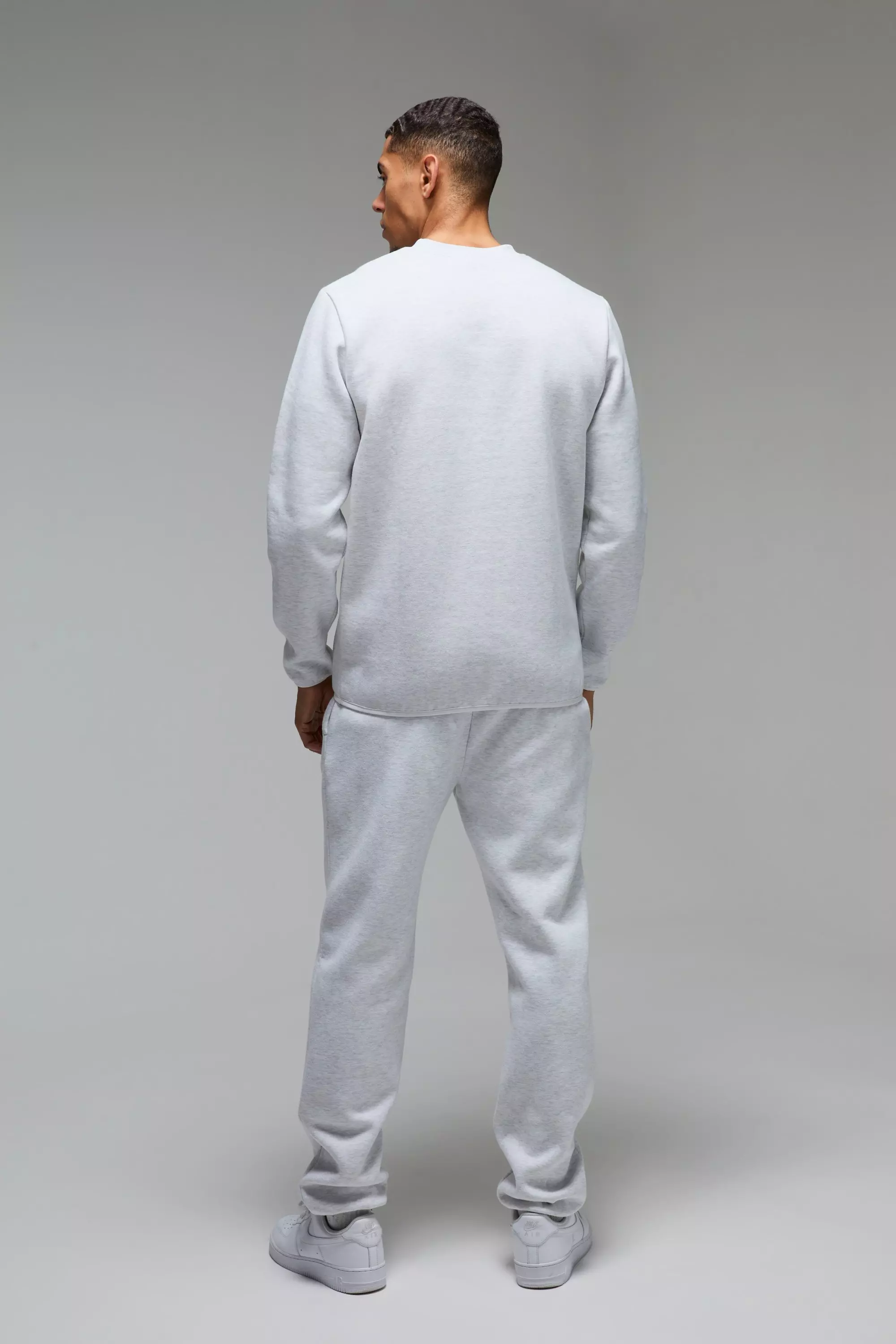 Sweat droit à écusson - MAN Active, Grey marl autre image