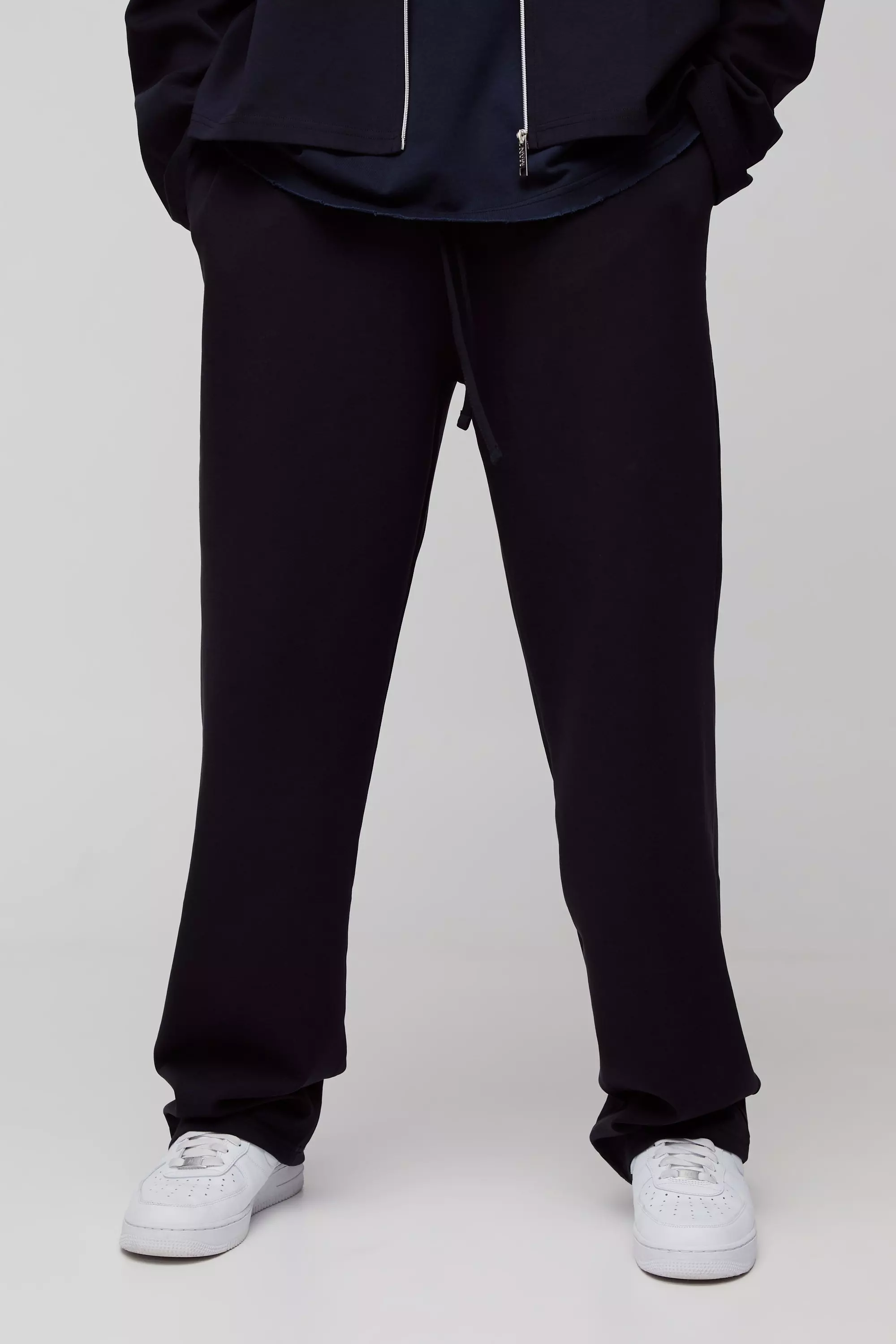 Tall - Sweat à capuche oversize à surpiqûres, Black autre image