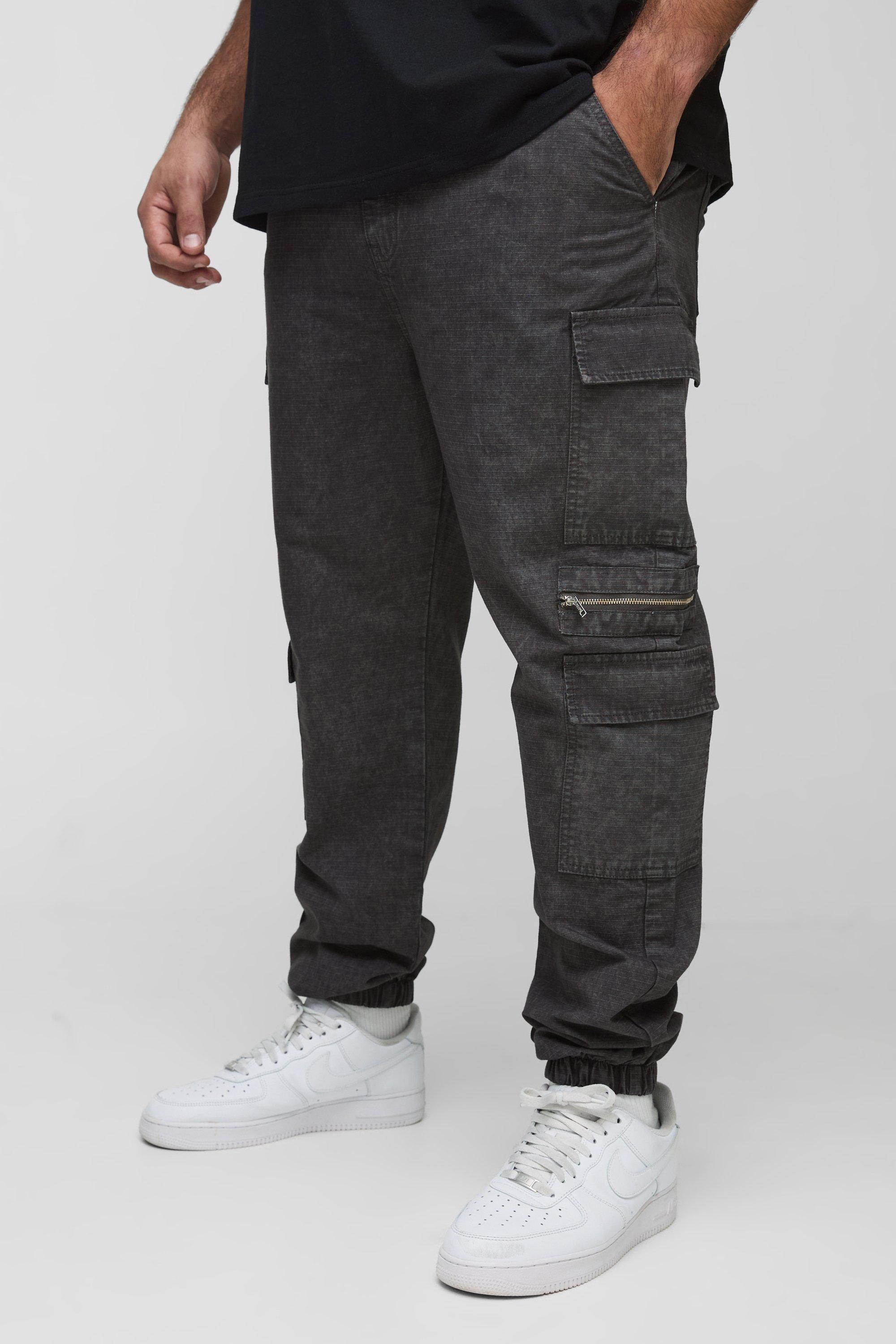 orSlow - Easy Cargo Pants (Charcoal Gray) | HHV