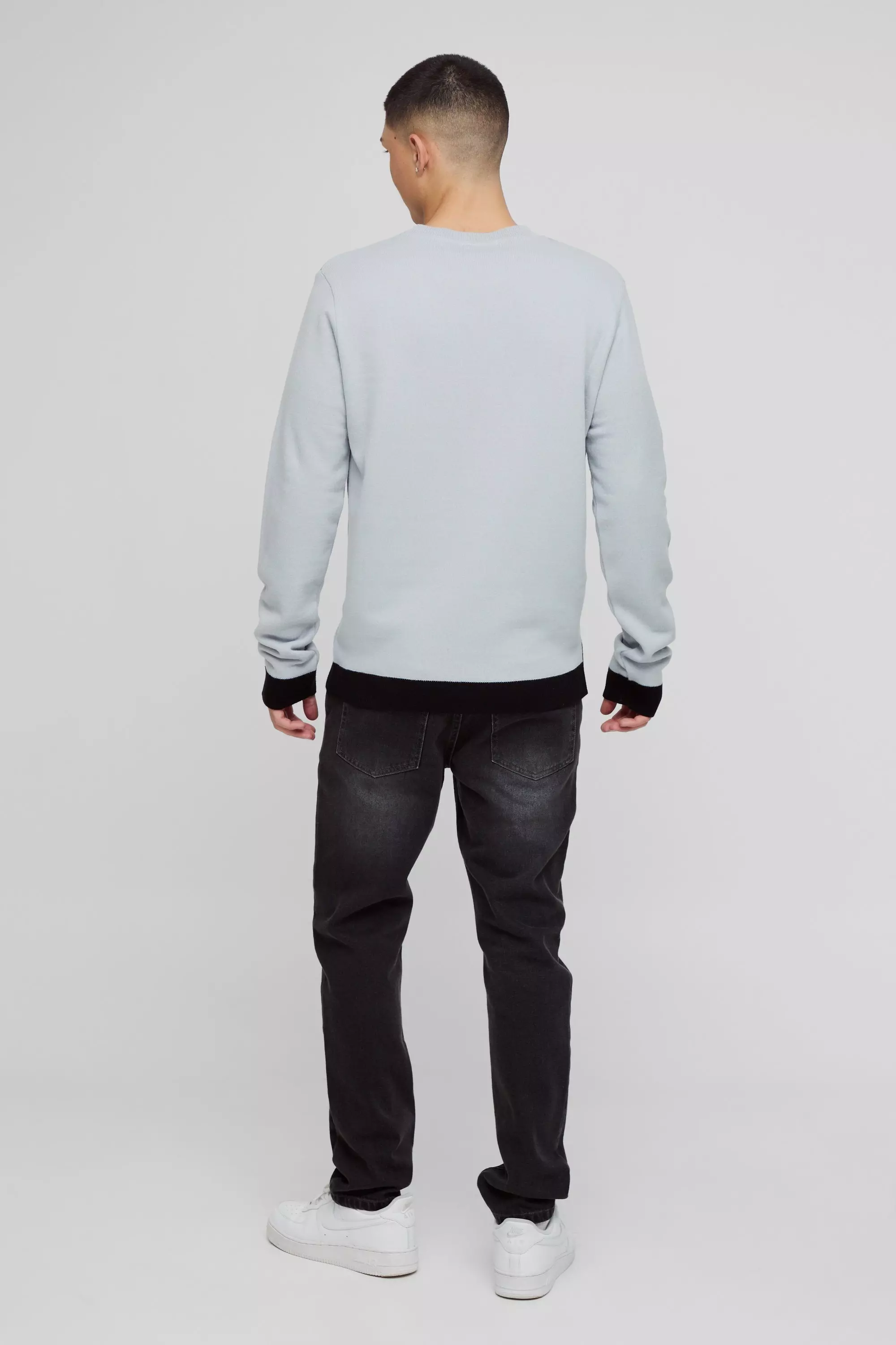 Stone Regular Fit Fam Christmas Jumper alternative image