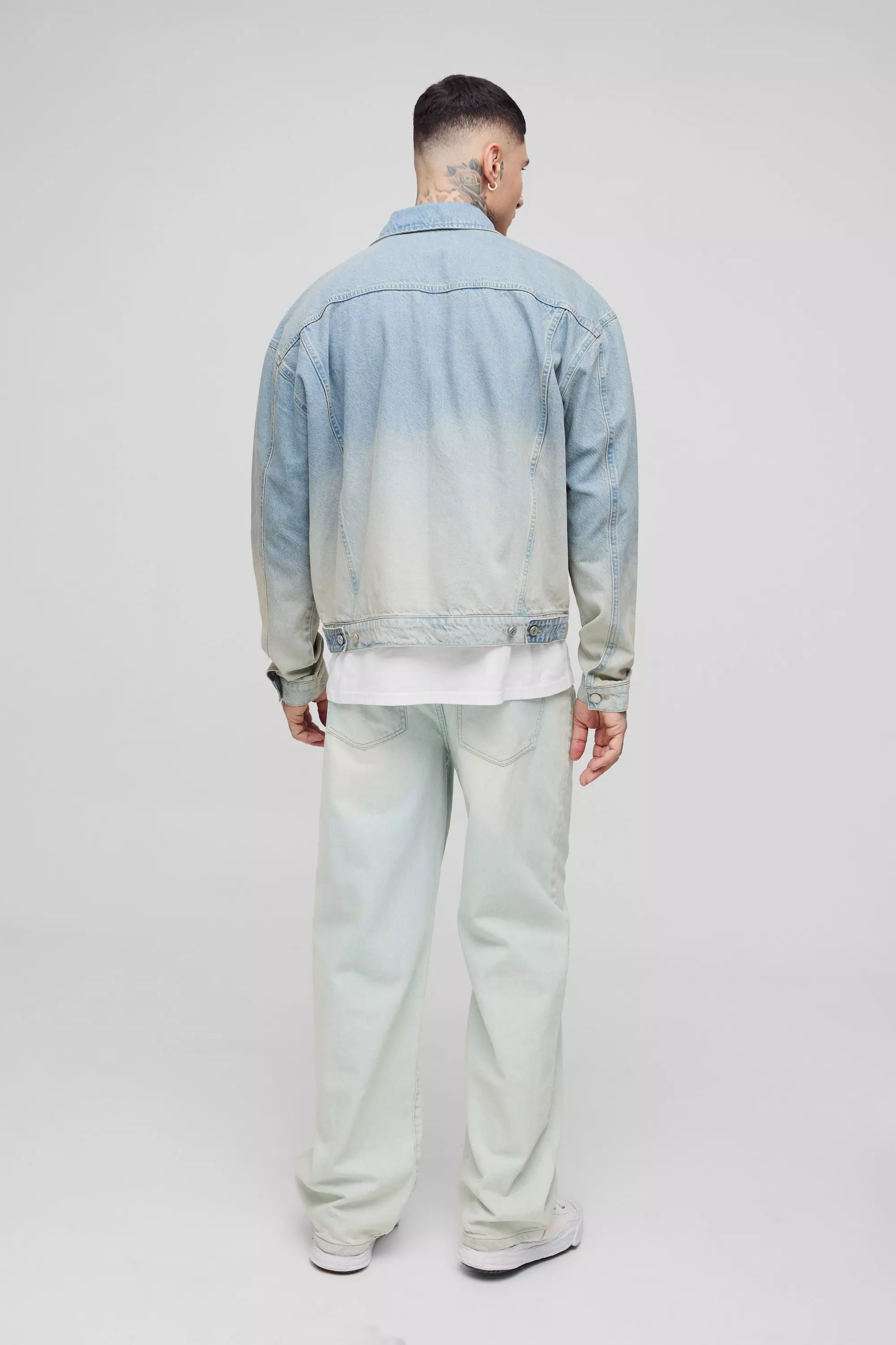 Tall - Veste oversize classique, Stonewash autre image