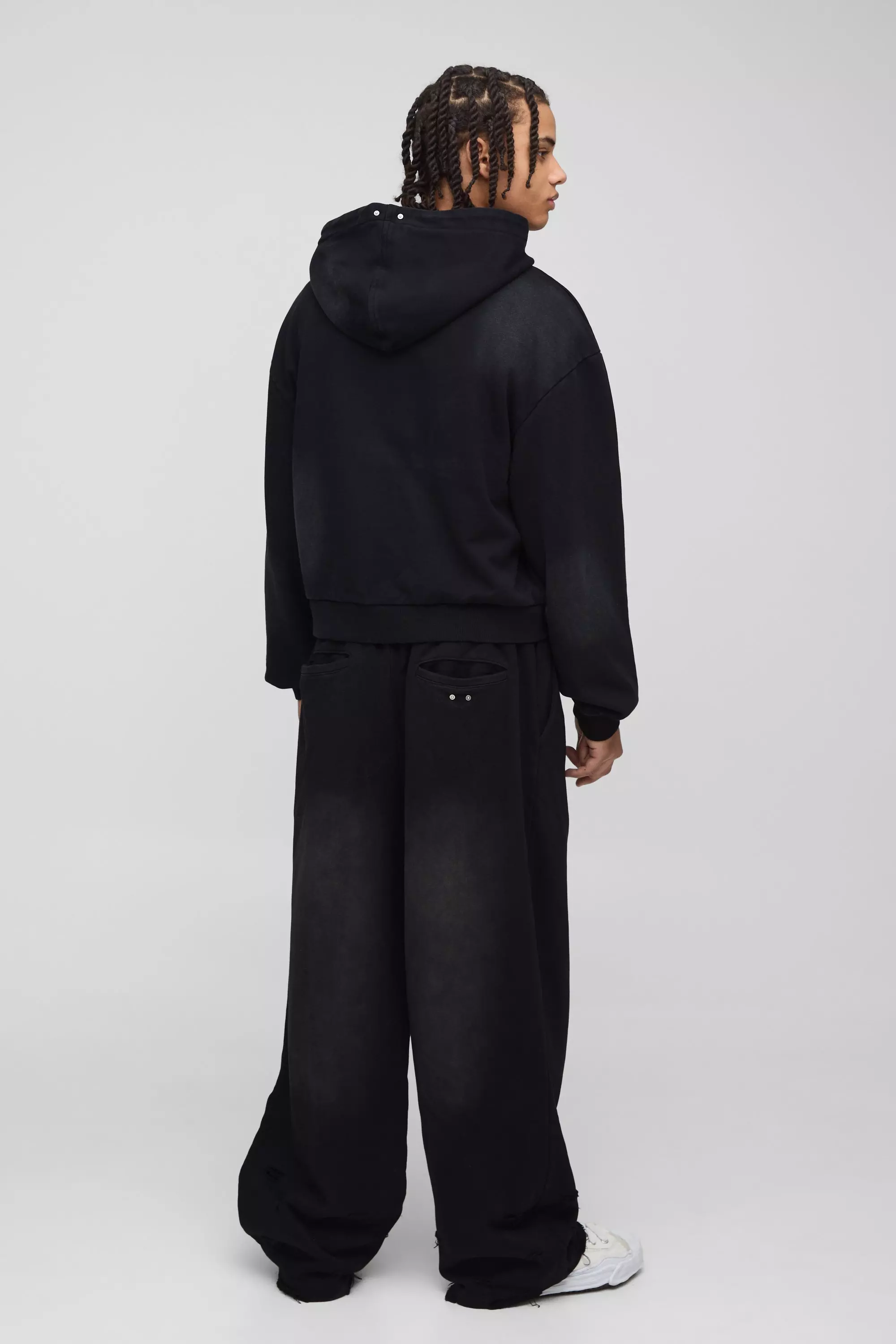 Premium Hoodie mit Reißverschluss, Black alternatives Bild