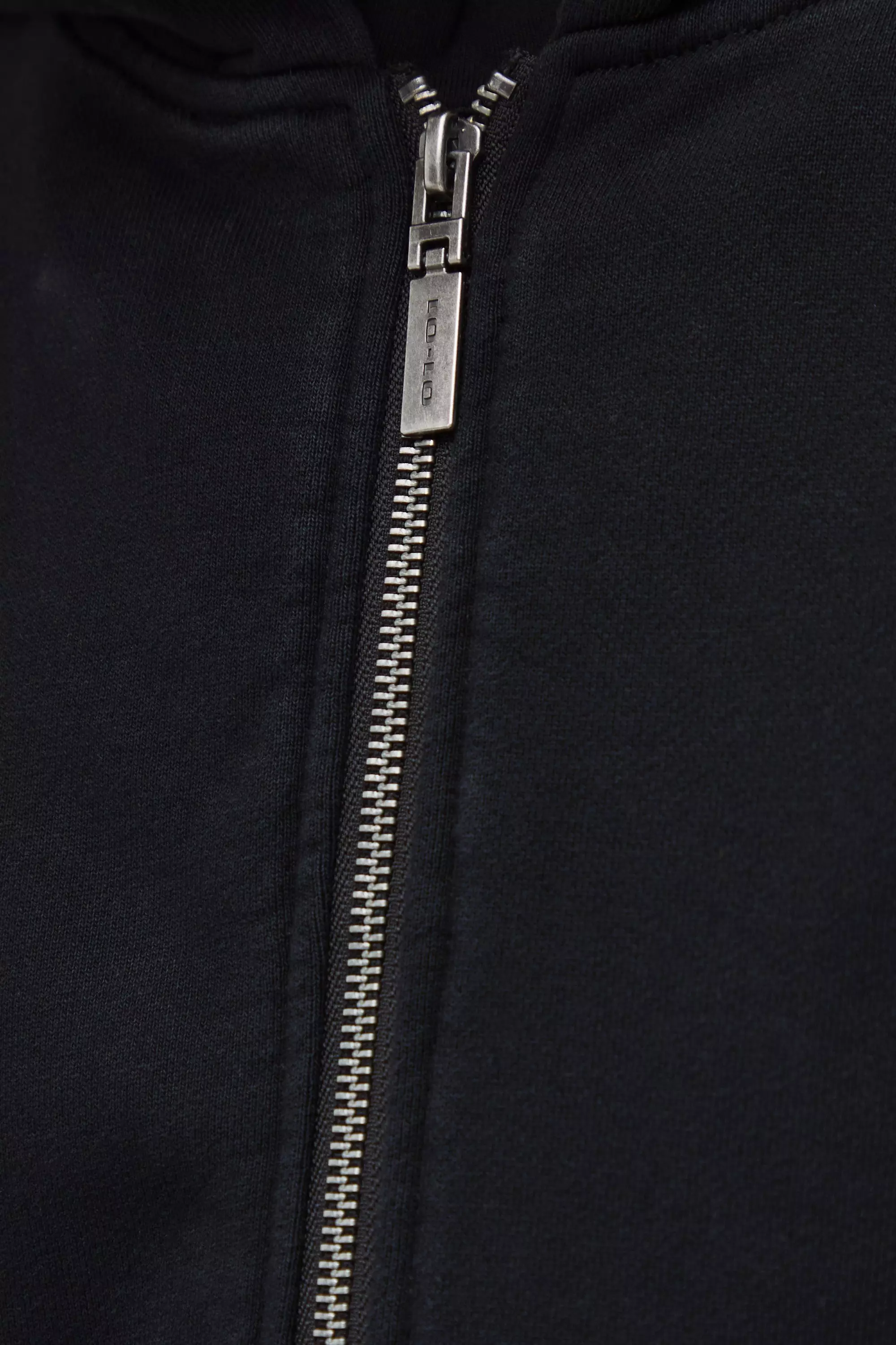Premium Hoodie mit Reißverschluss, Black alternatives Bild