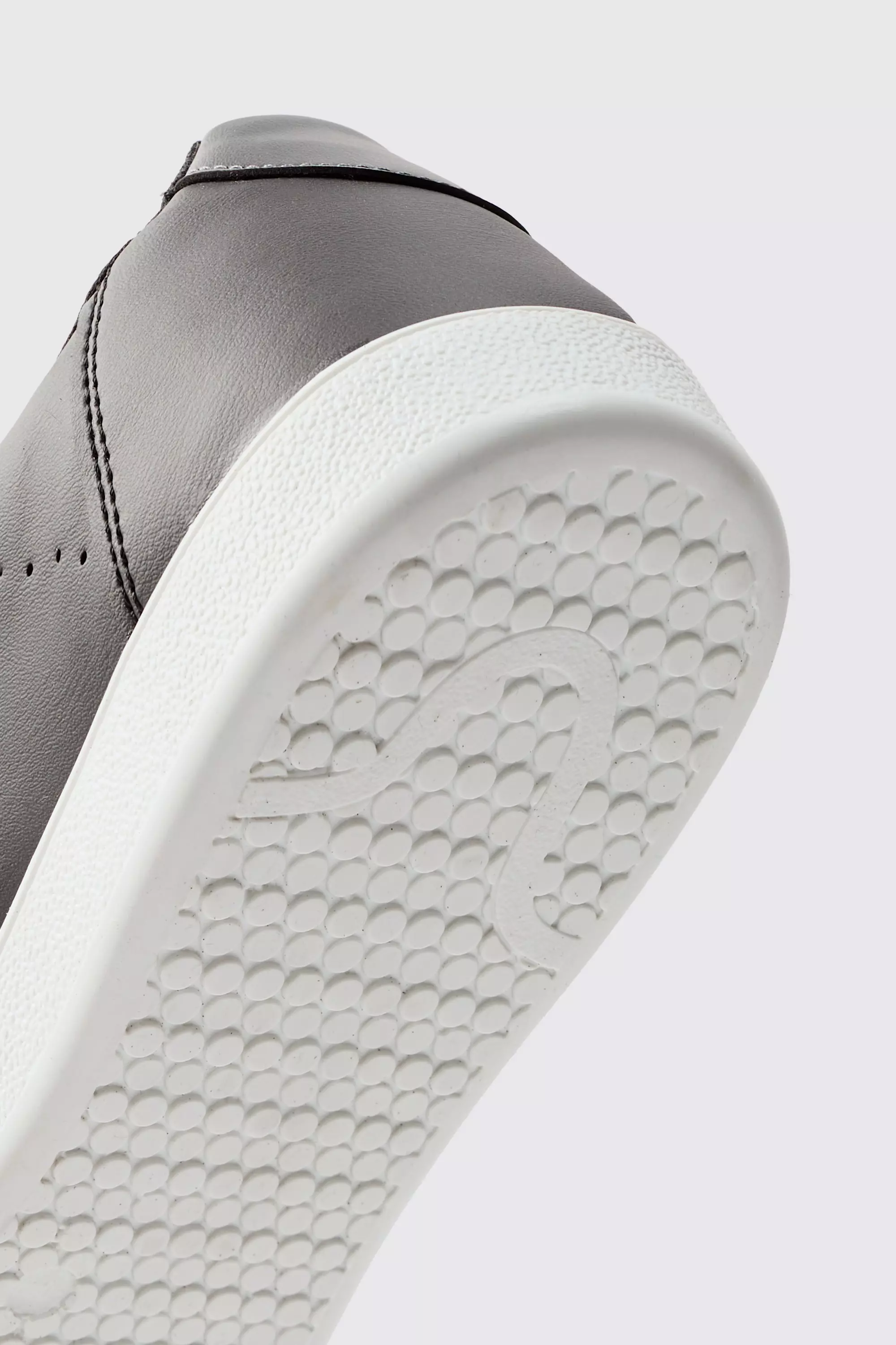 Black Perforated Panelled Trainers alternative image