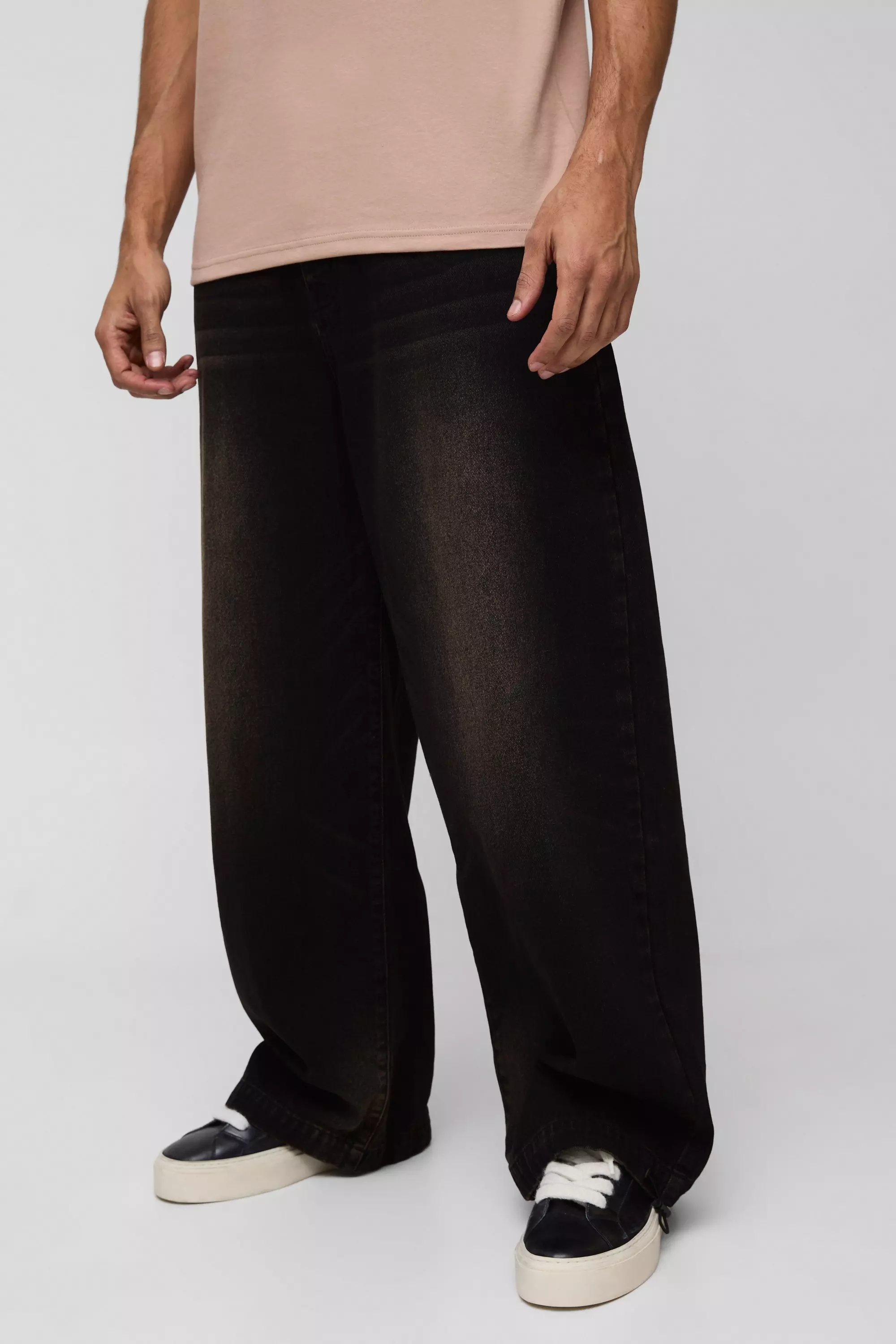 Parachute Baggy Washed Black Jeans alternative image