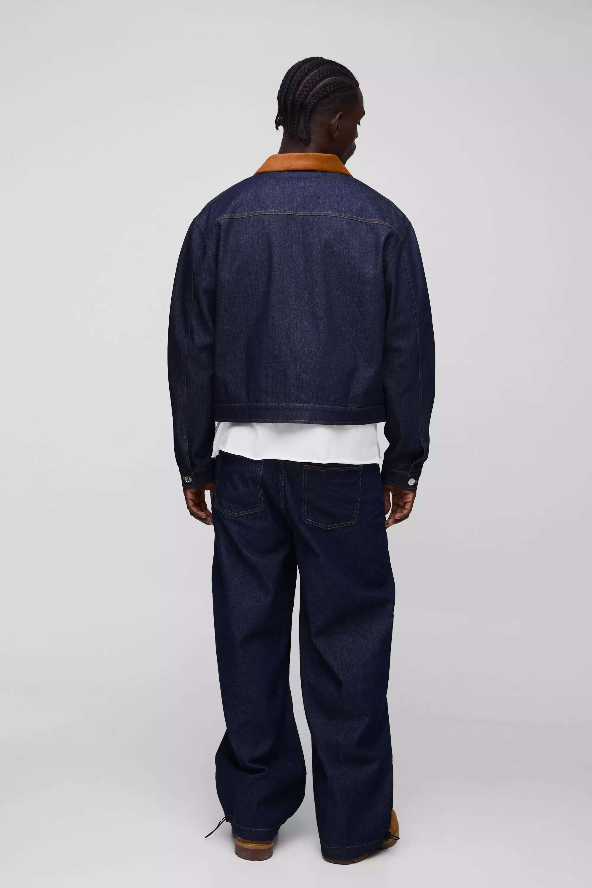 Jeans Parachute Extra Comodi In Indaco, Indigo immagine alternativa