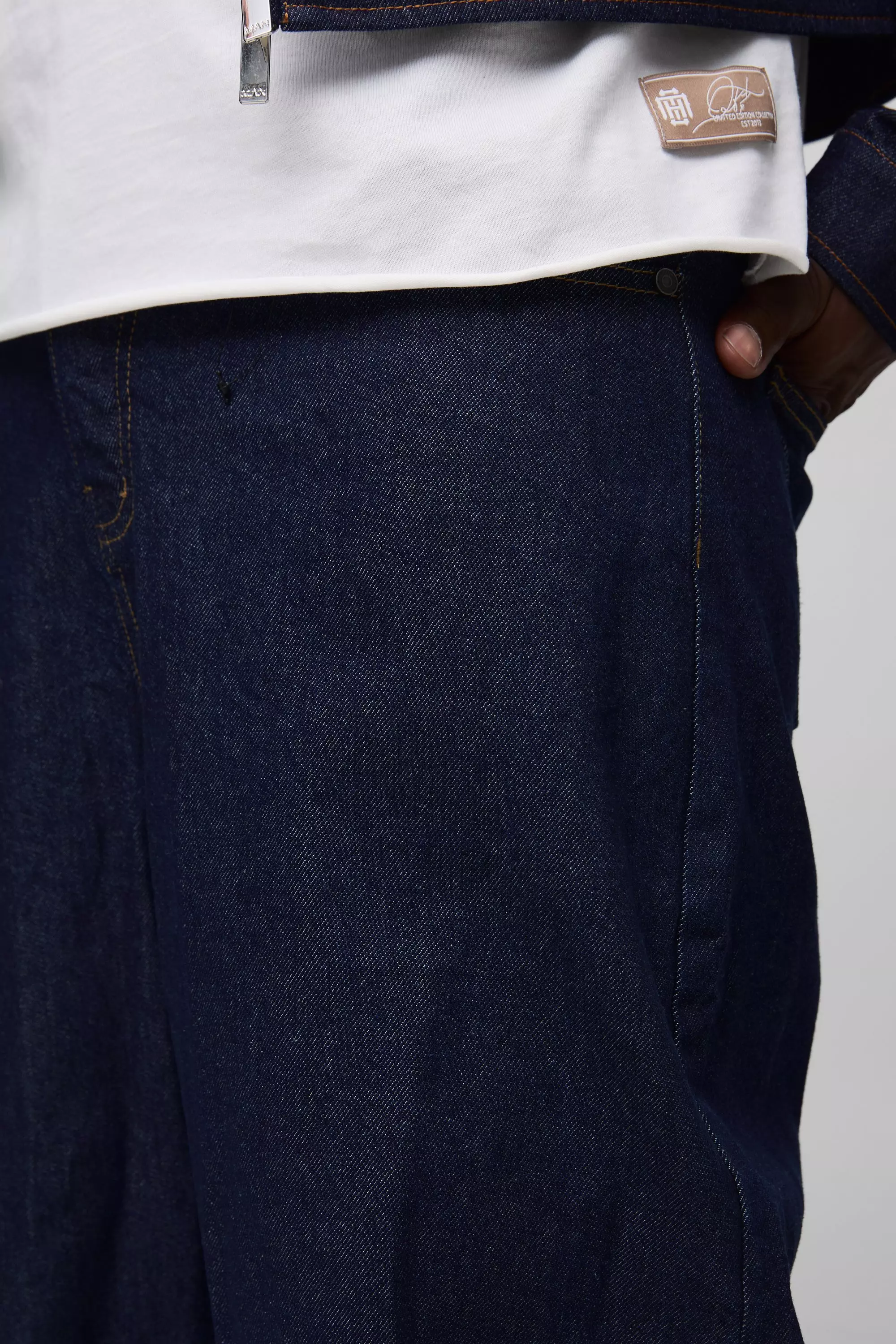 Jeans Parachute Extra Comodi In Indaco, Indigo immagine alternativa