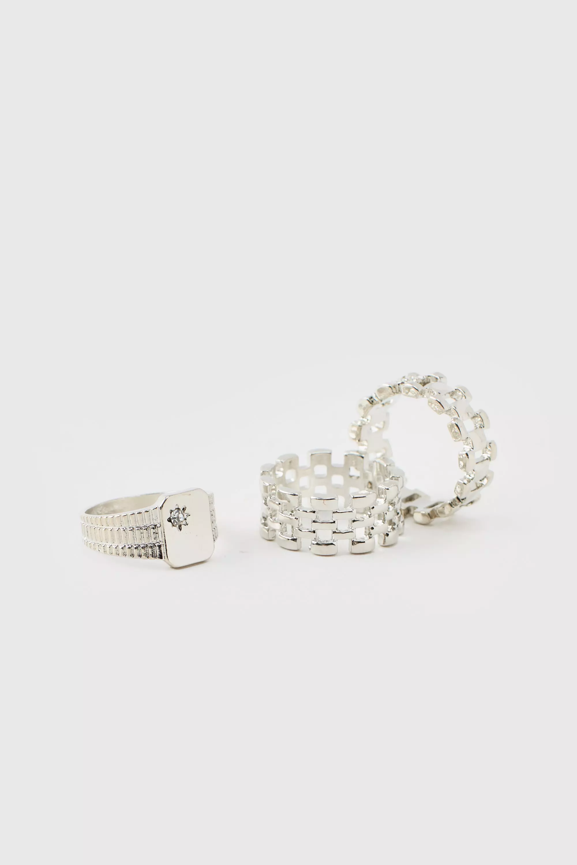 Silver Zilveren Jubileum Ringen (3 Stuks) alternatieve afbeelding