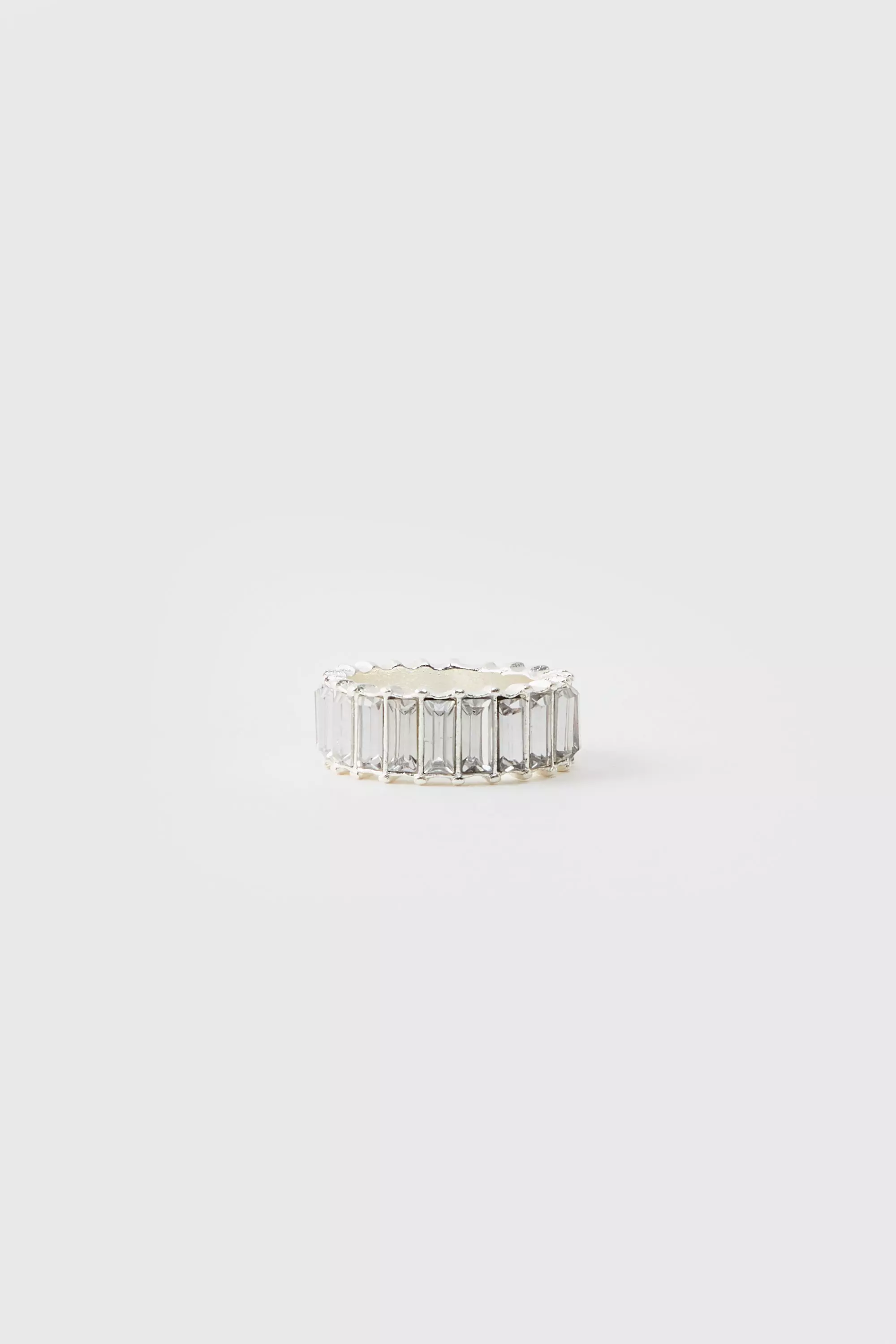 Iced Ring Silver