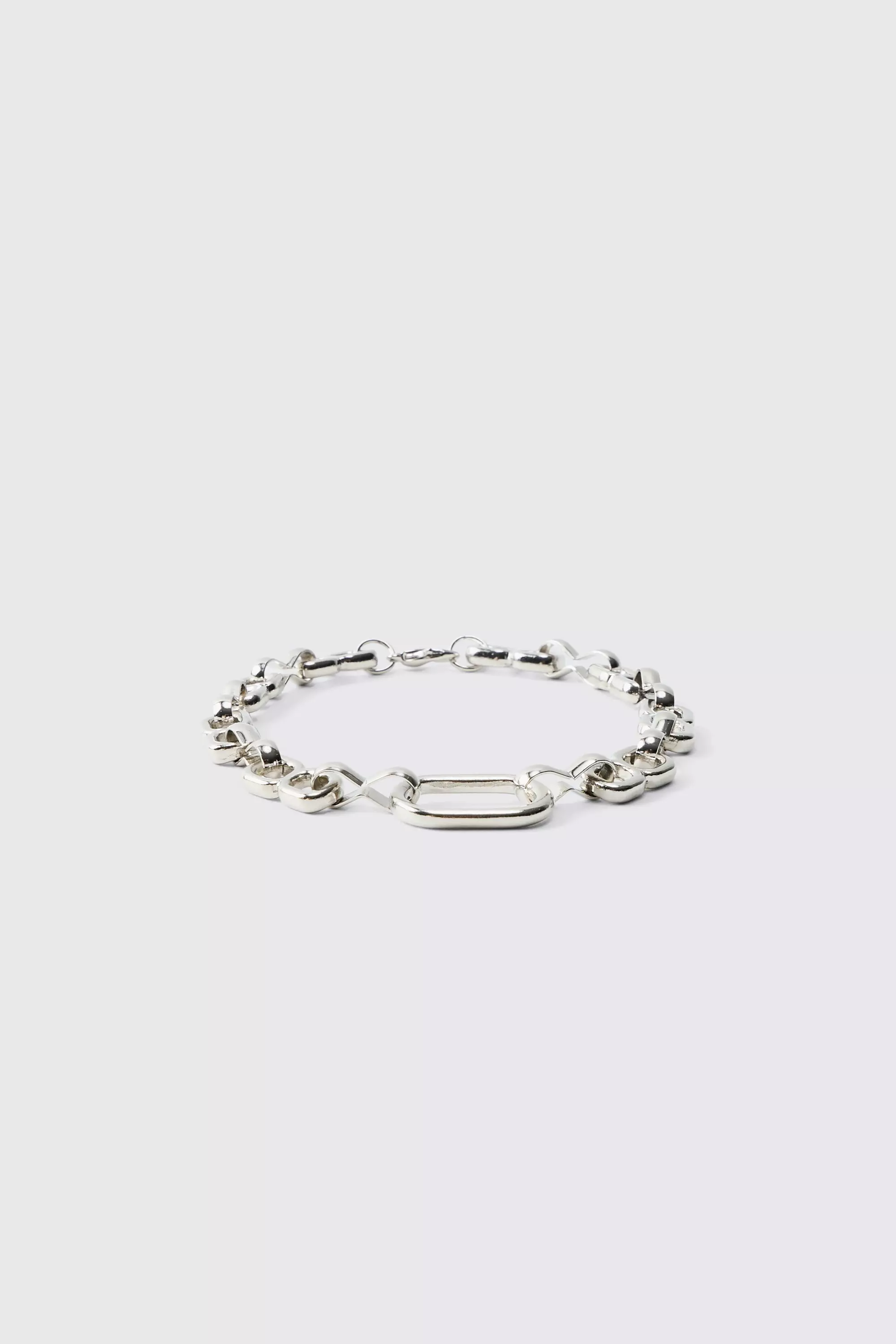 Bracciale In Metallo Circolare, Silver immagine alternativa