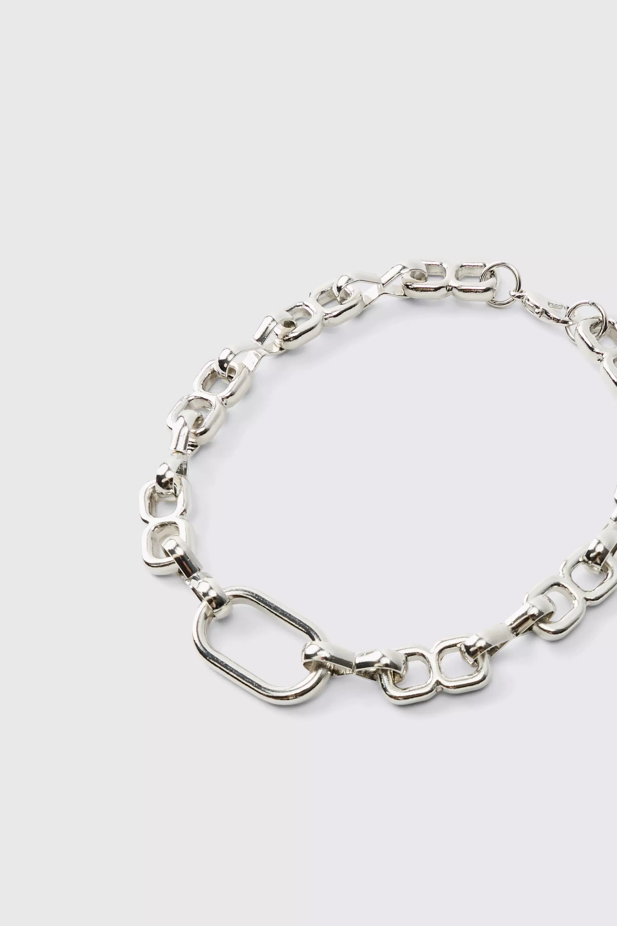 Bracciale In Metallo Circolare, Silver immagine alternativa