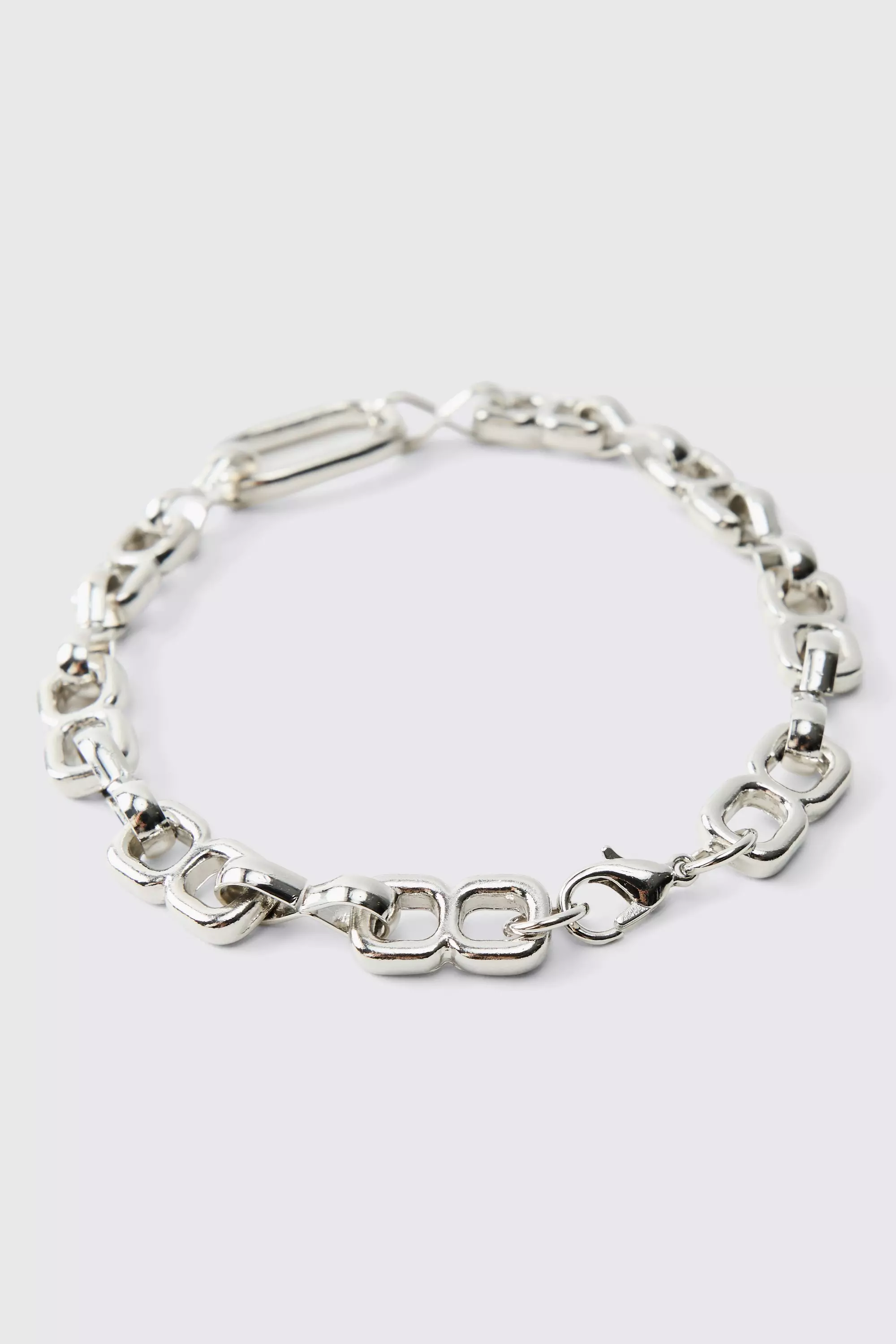 Bracciale In Metallo Circolare, Silver immagine alternativa