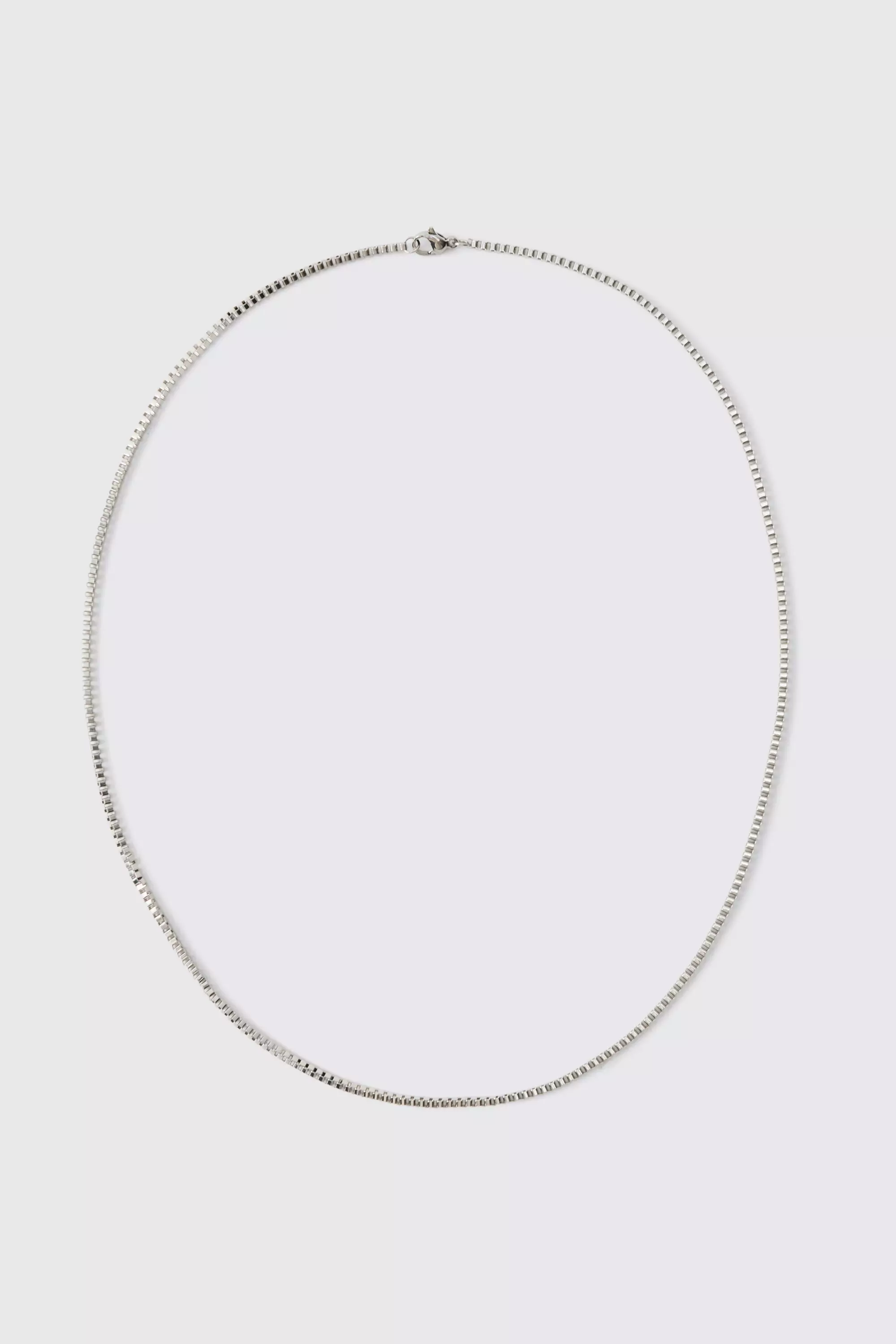 Silver Silver Single Layer Necklace