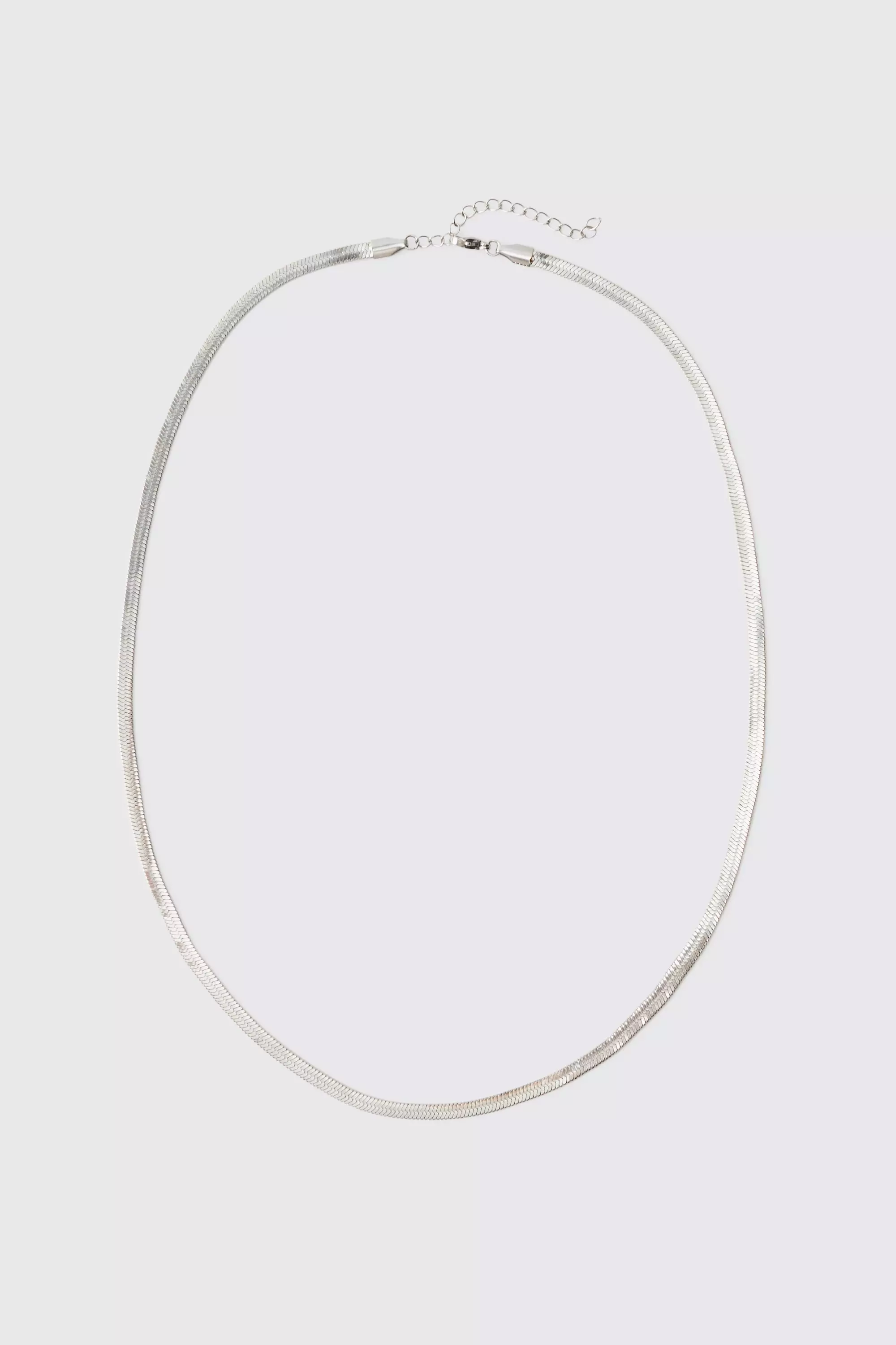 Silver Zip Necklace alternative image