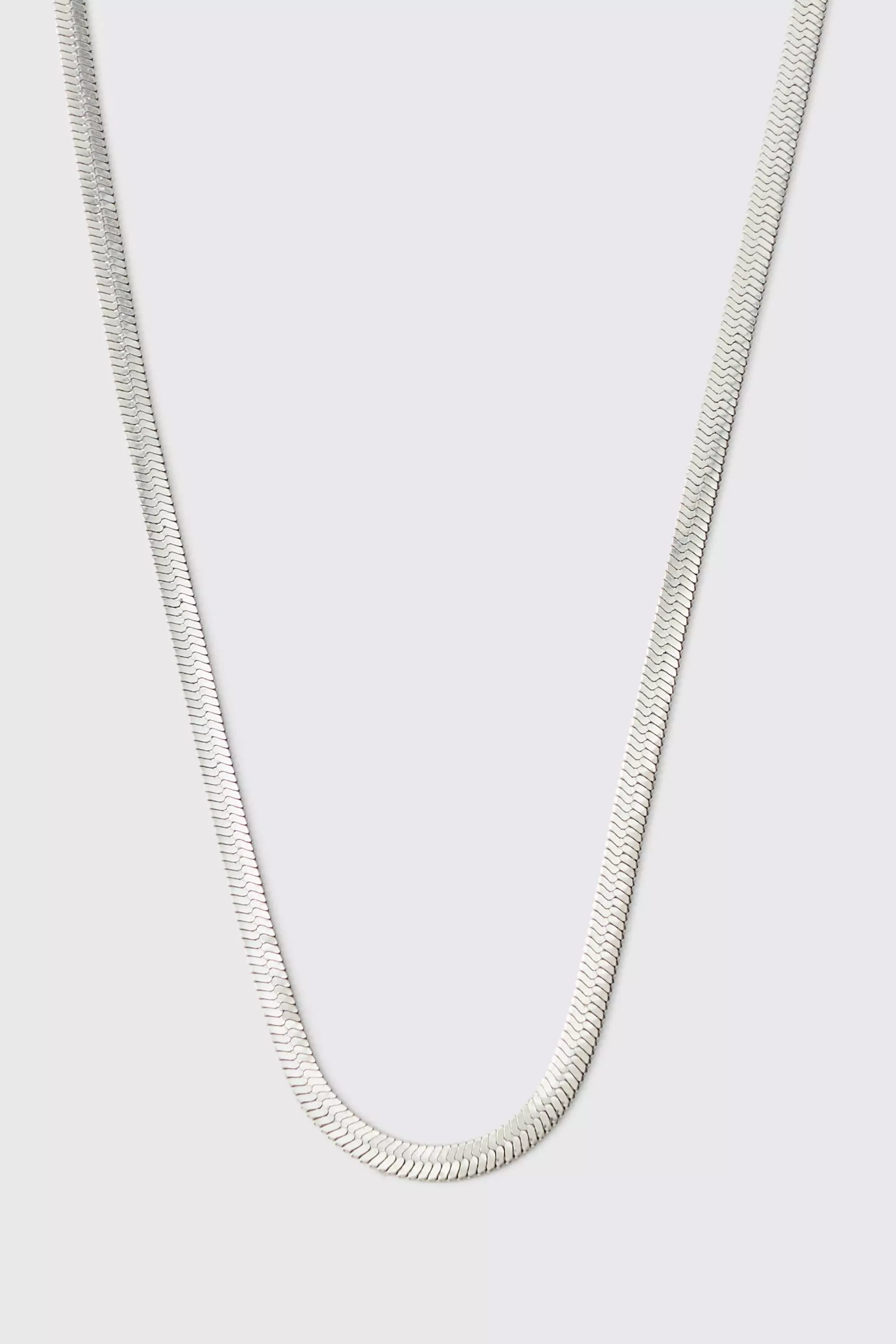 Silver Zip Necklace alternative image
