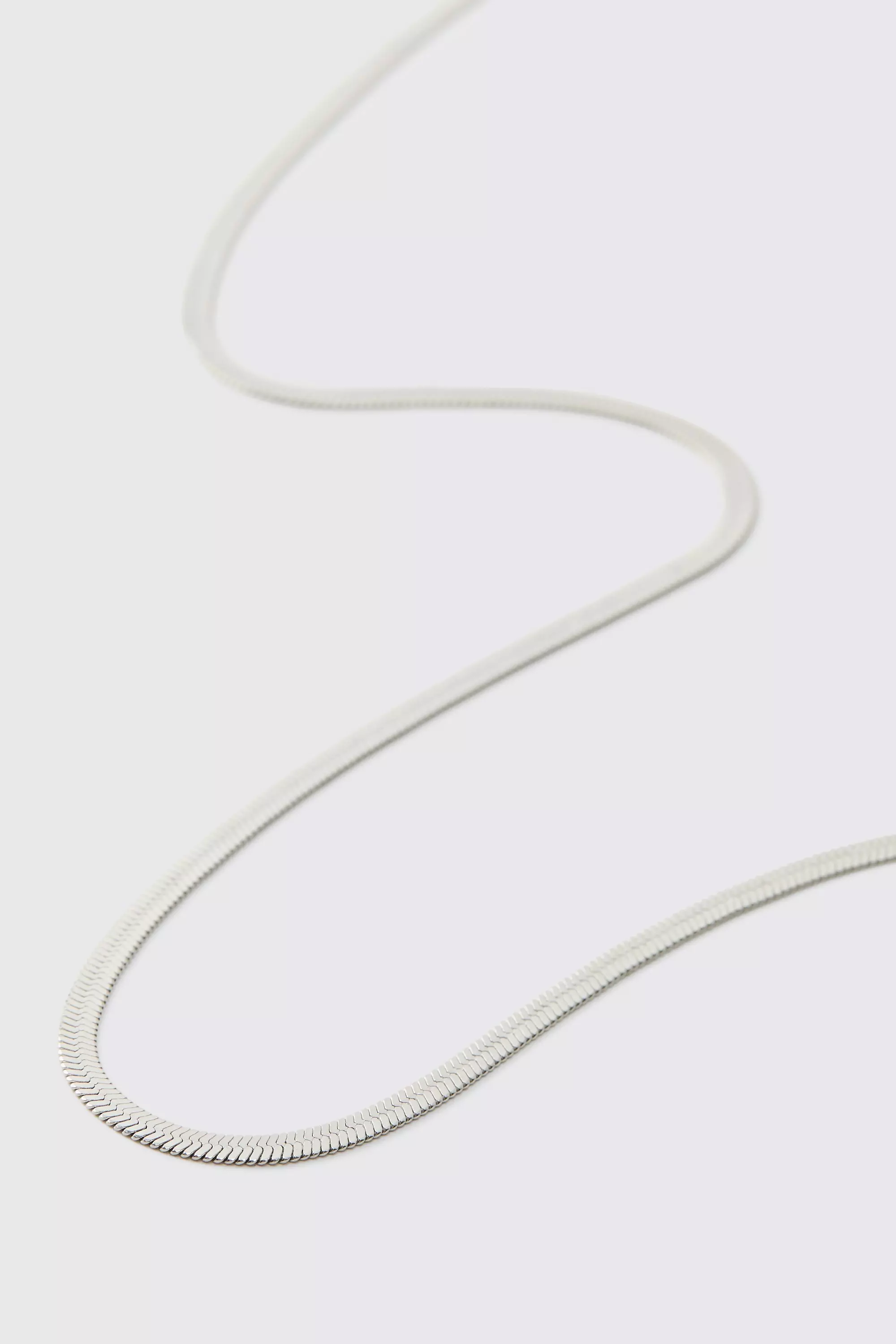 Silver Zip Necklace alternative image