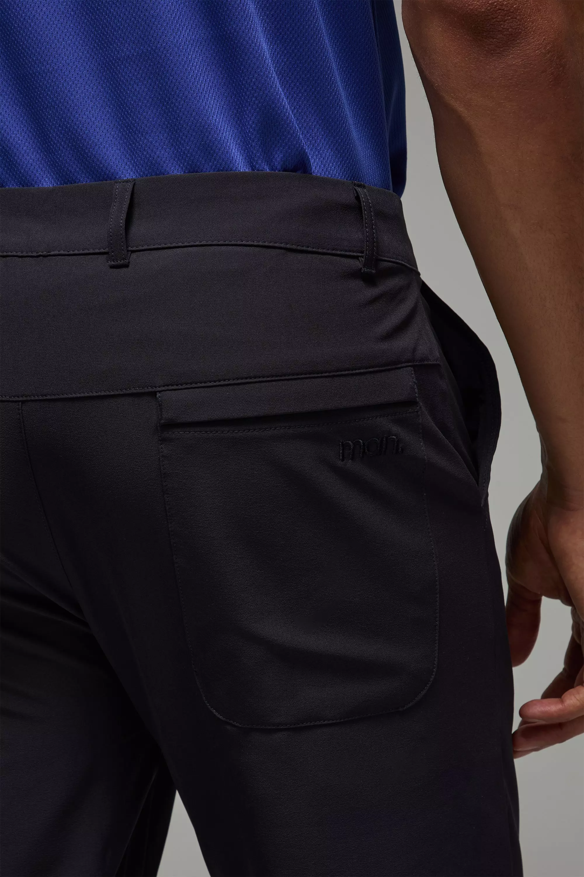 Man Sport Golf Stretch Woven Tapered Sweatpants | boohooMAN USA