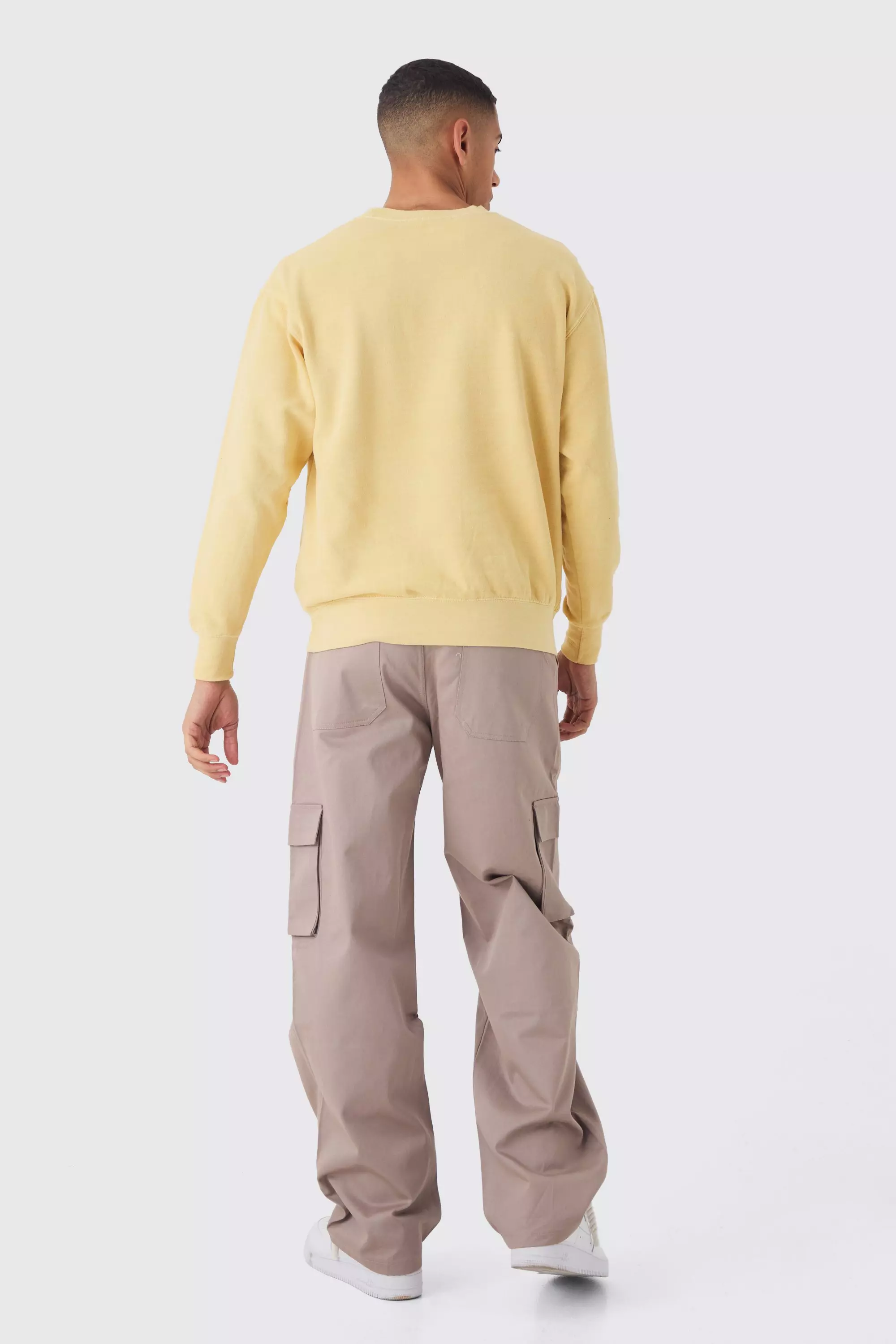 Sweatshirt mit San Diego Print, Yellow alternatives Bild