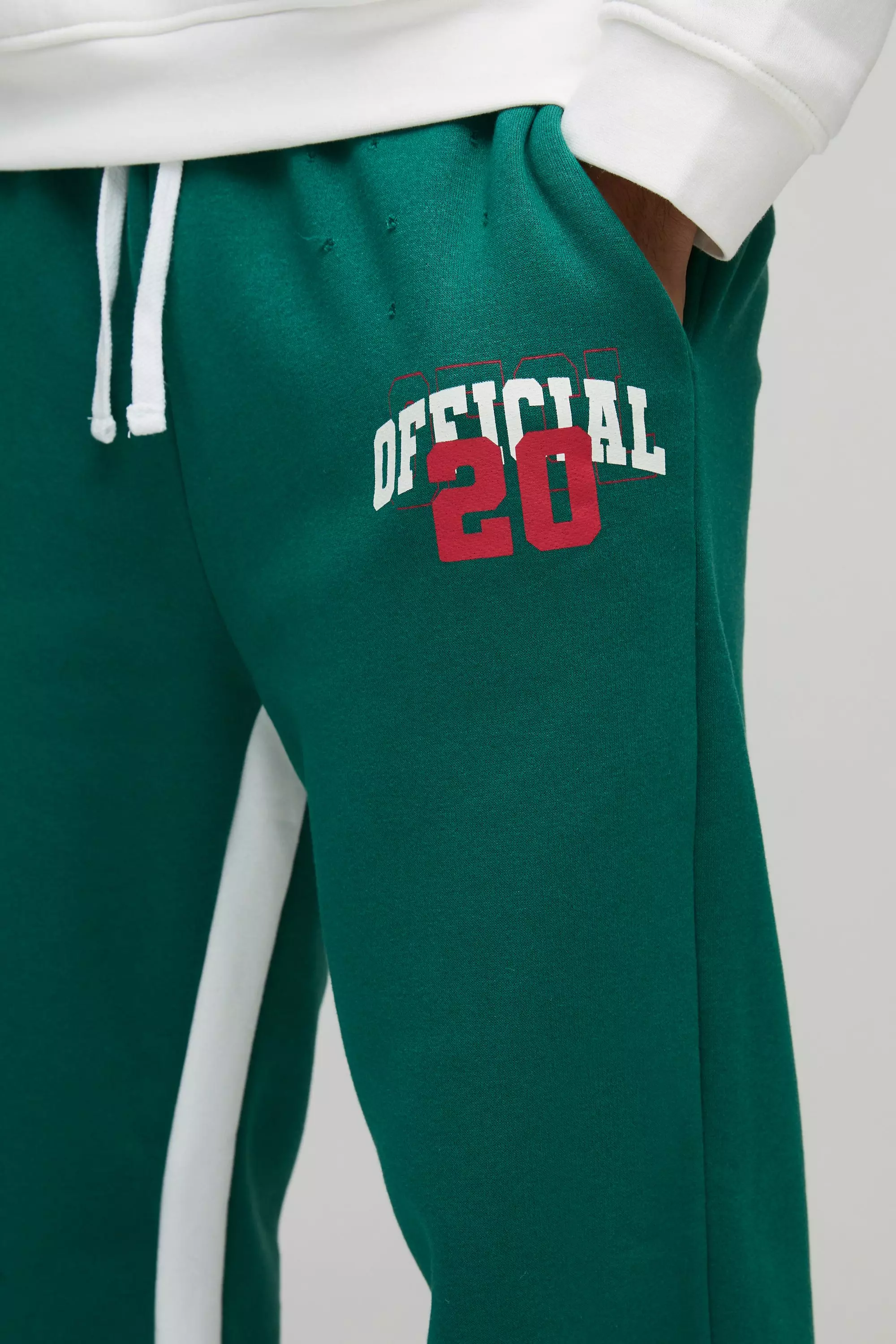 ★FAZED★ Check Folding Sweatpants Mint 24CAPT002 Womens Balance Jogger Pants