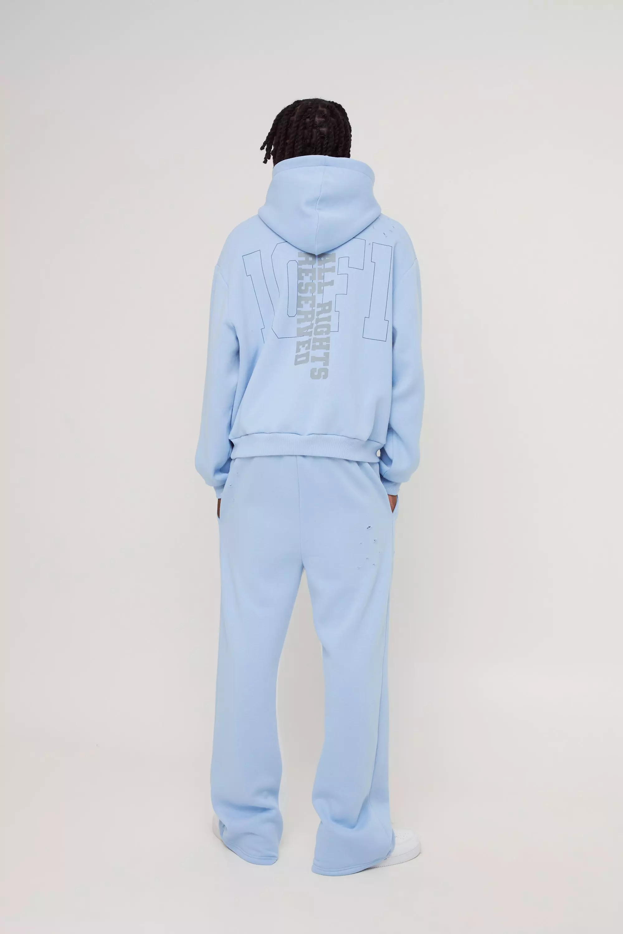 Jogging large universitaire - Official, Blue autre image