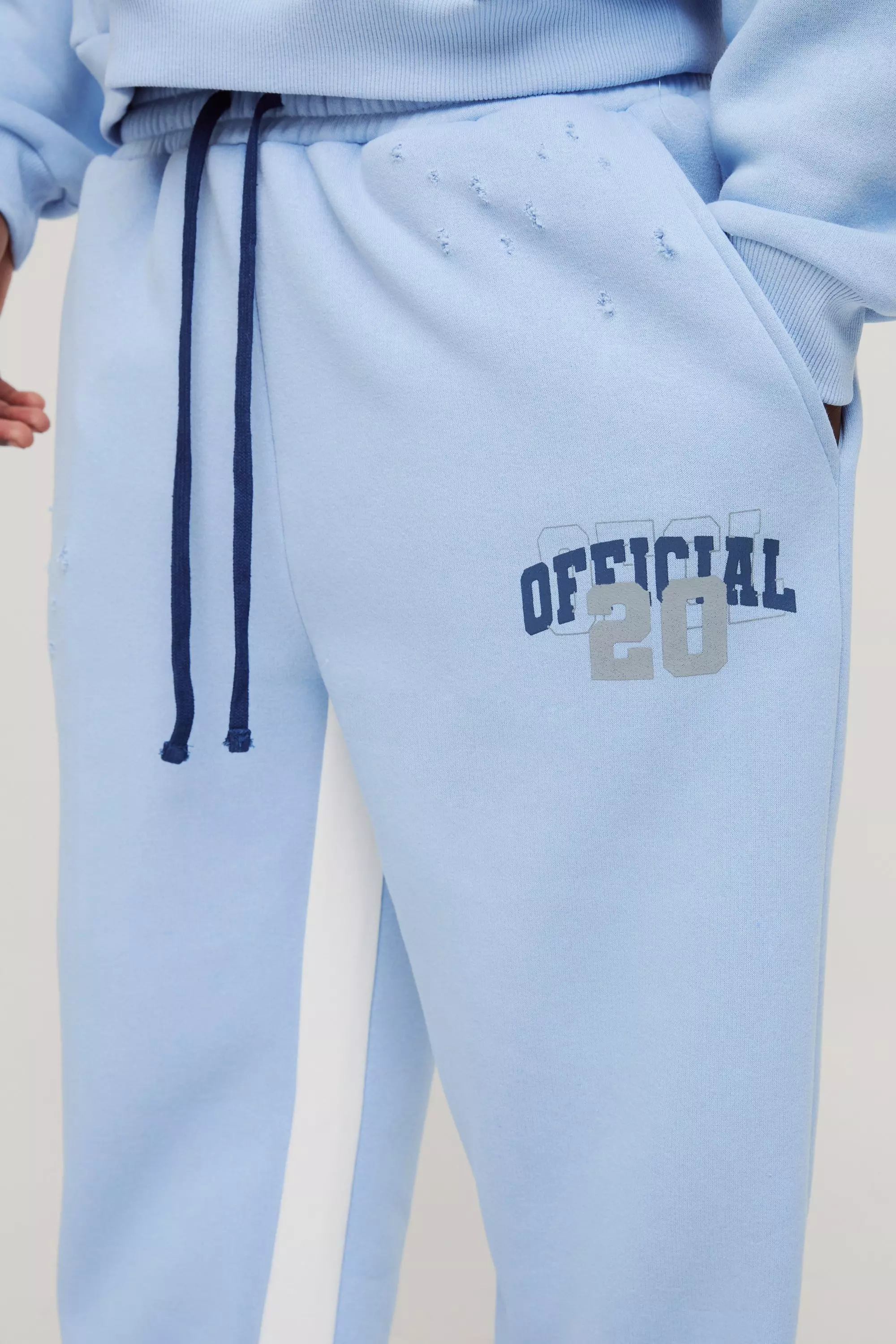 Jogging large universitaire - Official, Blue autre image