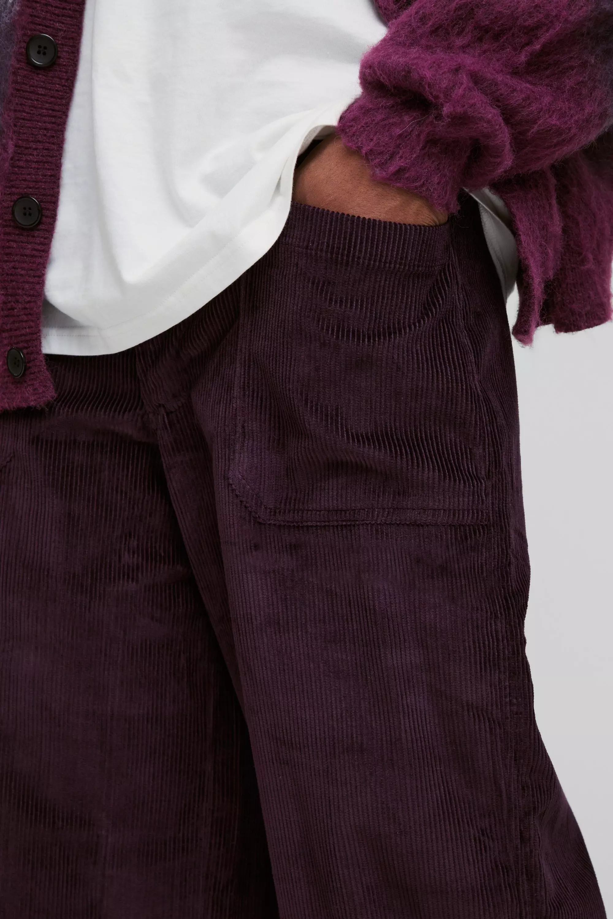 Extreme Baggy Corduroy Pants | boohooMAN USA