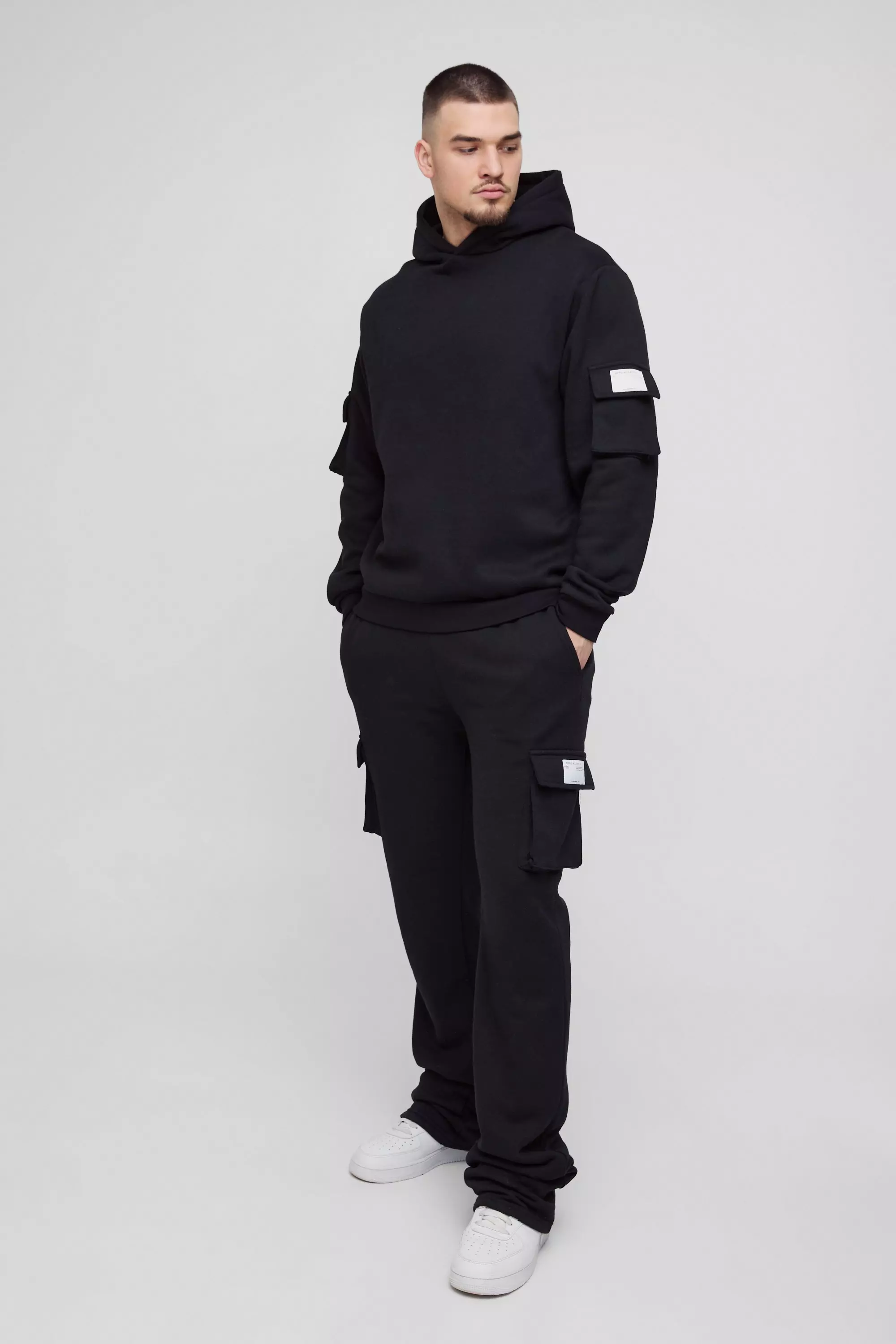 Tall - Survêtement avec sweat à capuche, Black autre image