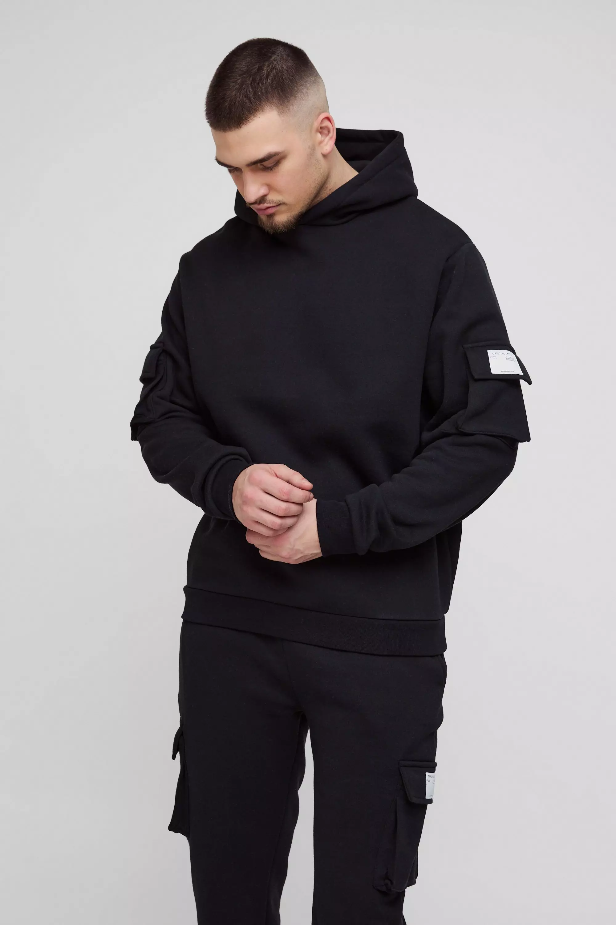 Tall - Survêtement avec sweat à capuche, Black autre image