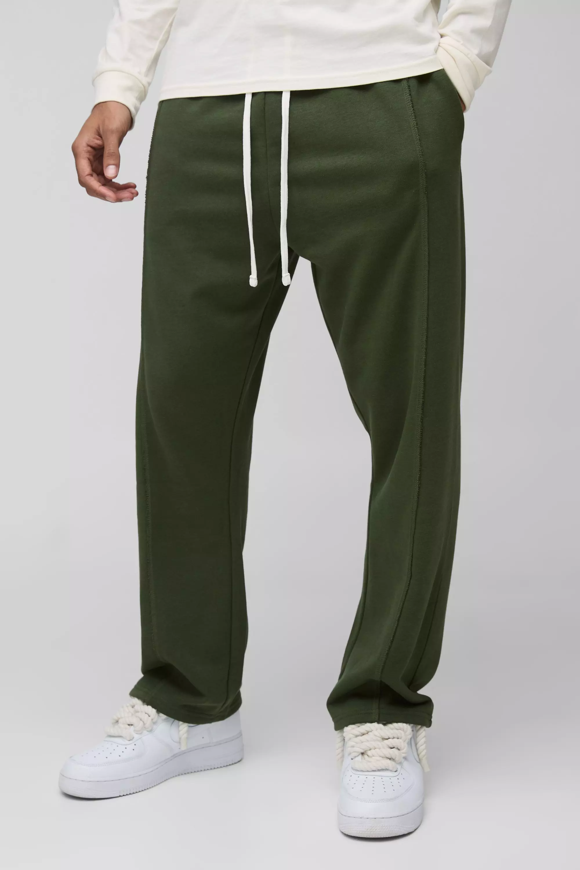 Boohooman loose fit joggers hotsell