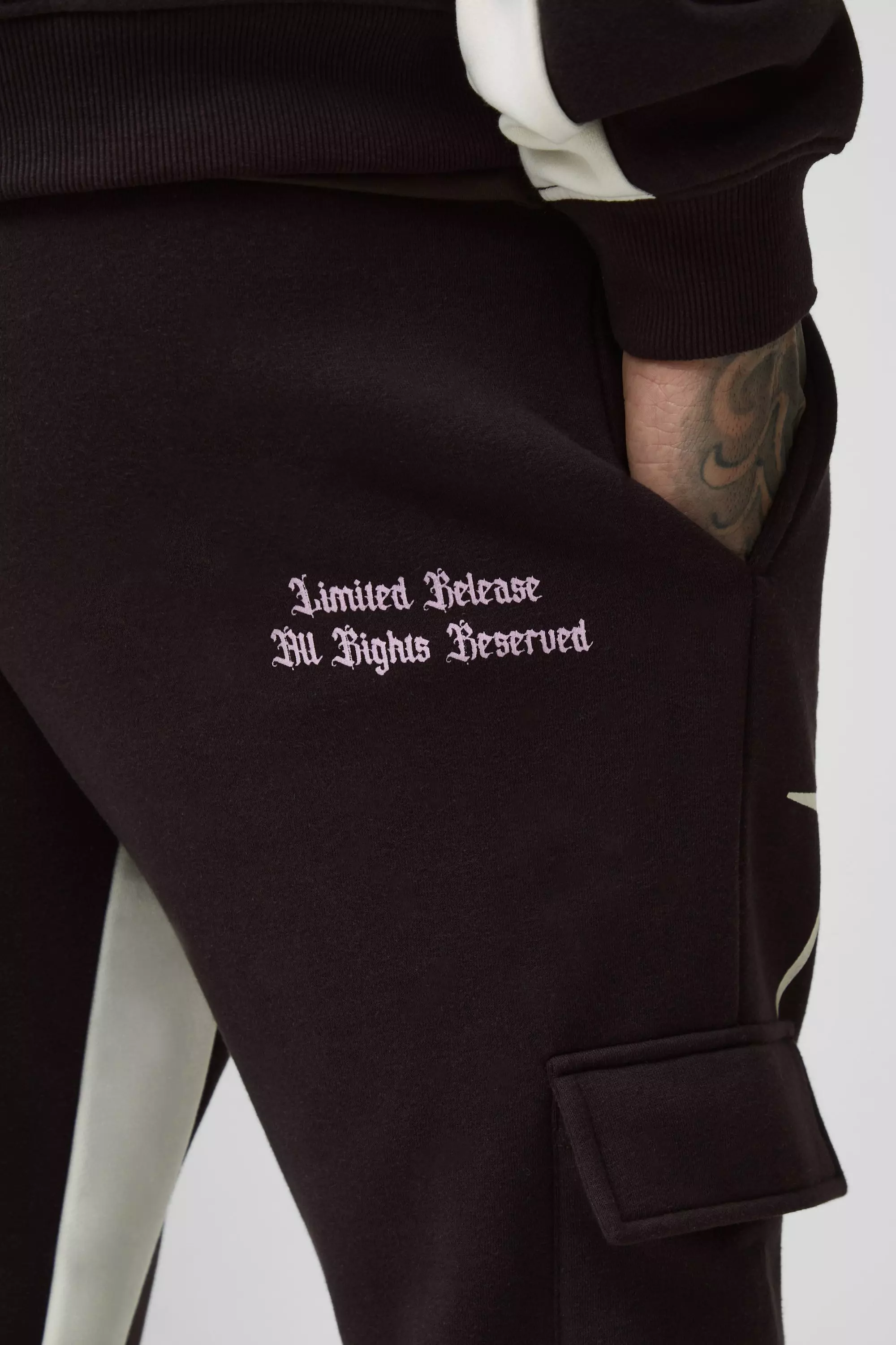 Chocolate Tall Slim Gusset Jogger Official Cargo Joggers alternative image