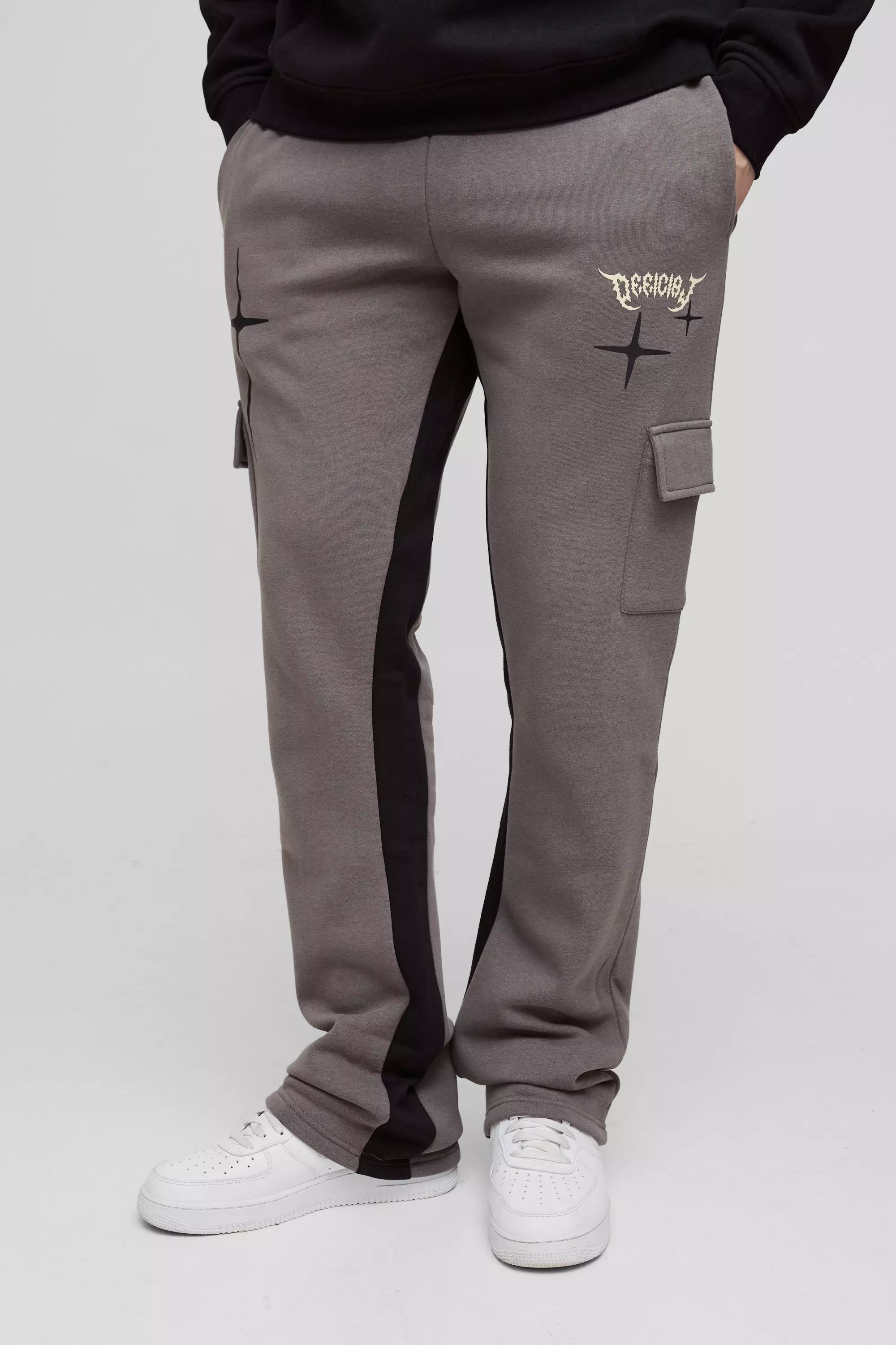 Charcoal Tall Slim Gusset Jogger Official Cargo Joggers alternative image
