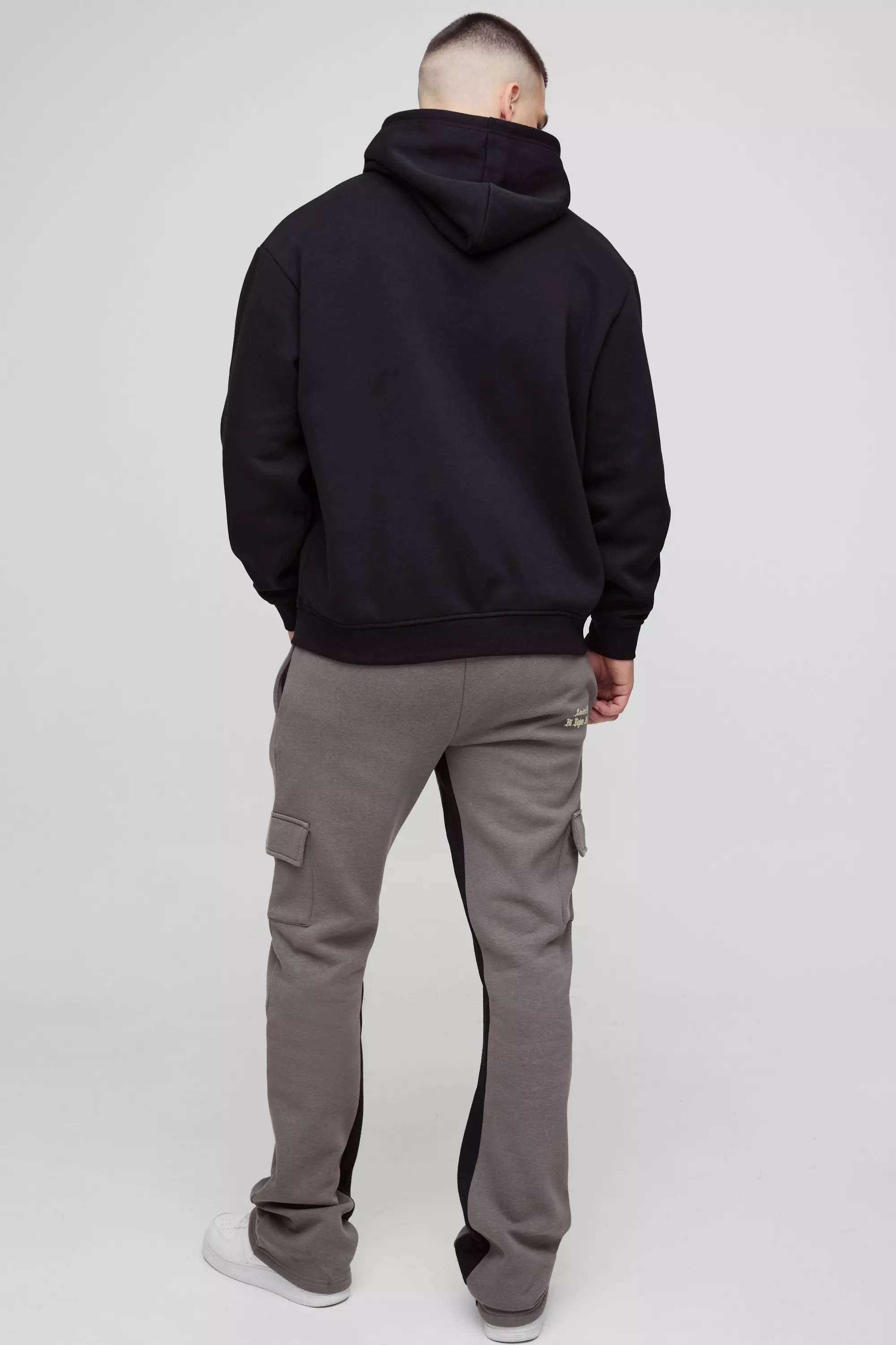 Charcoal Tall Slim Gusset Jogger Official Cargo Joggers alternative image