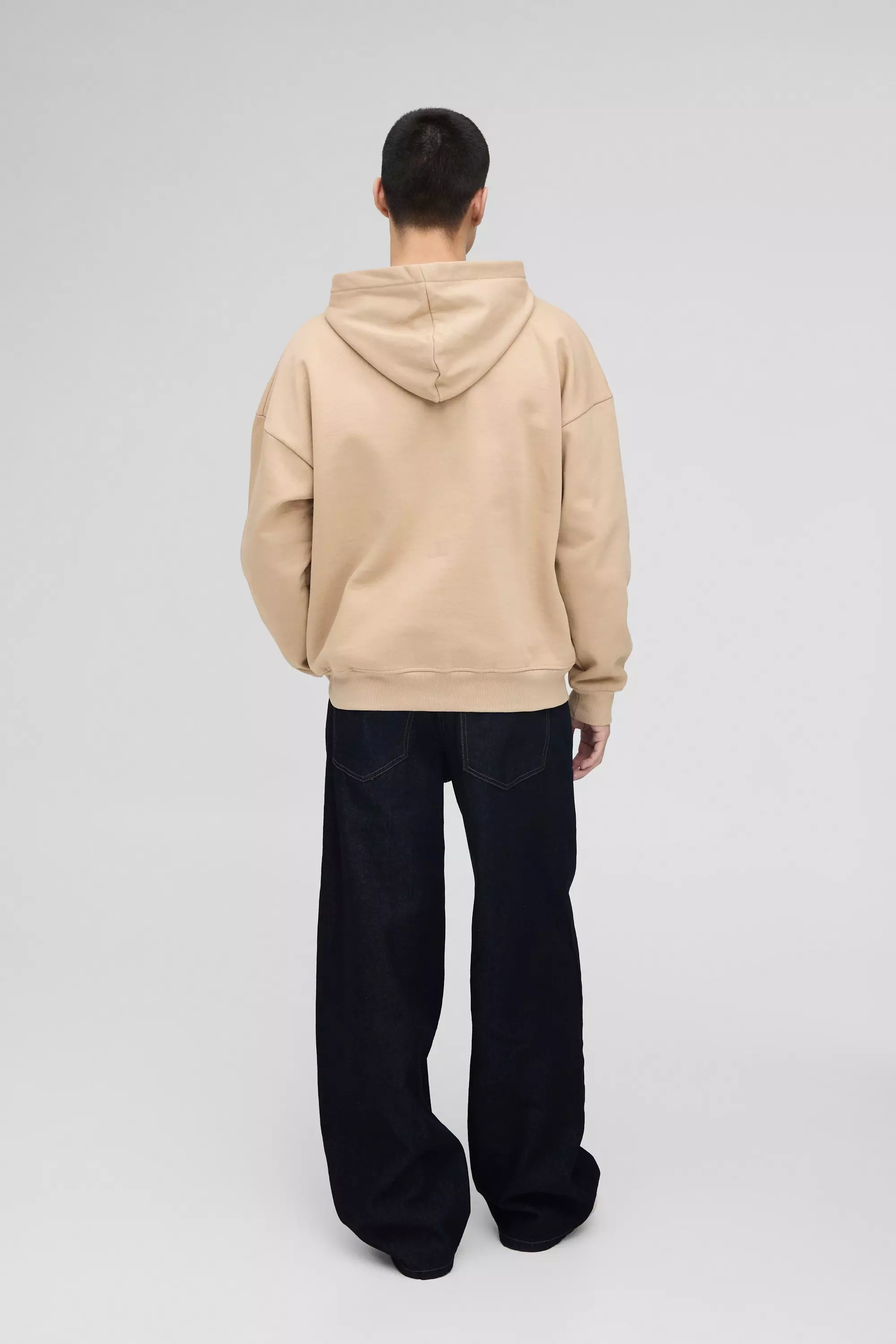 Baggy Rigid Raw Indigo Jeans alternative image