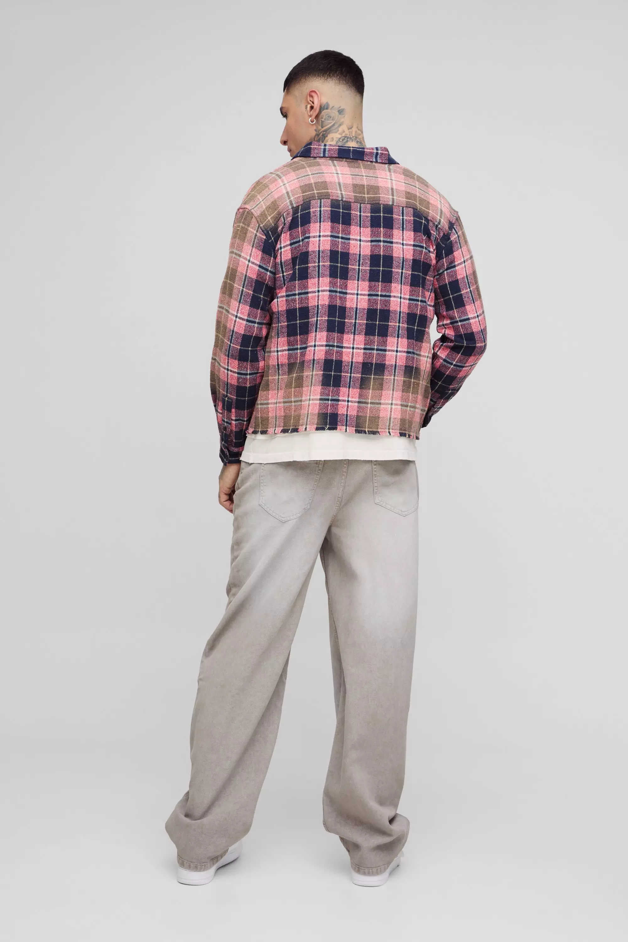 Jeans Rilassati Tall Slavati, Taupe immagine alternativa