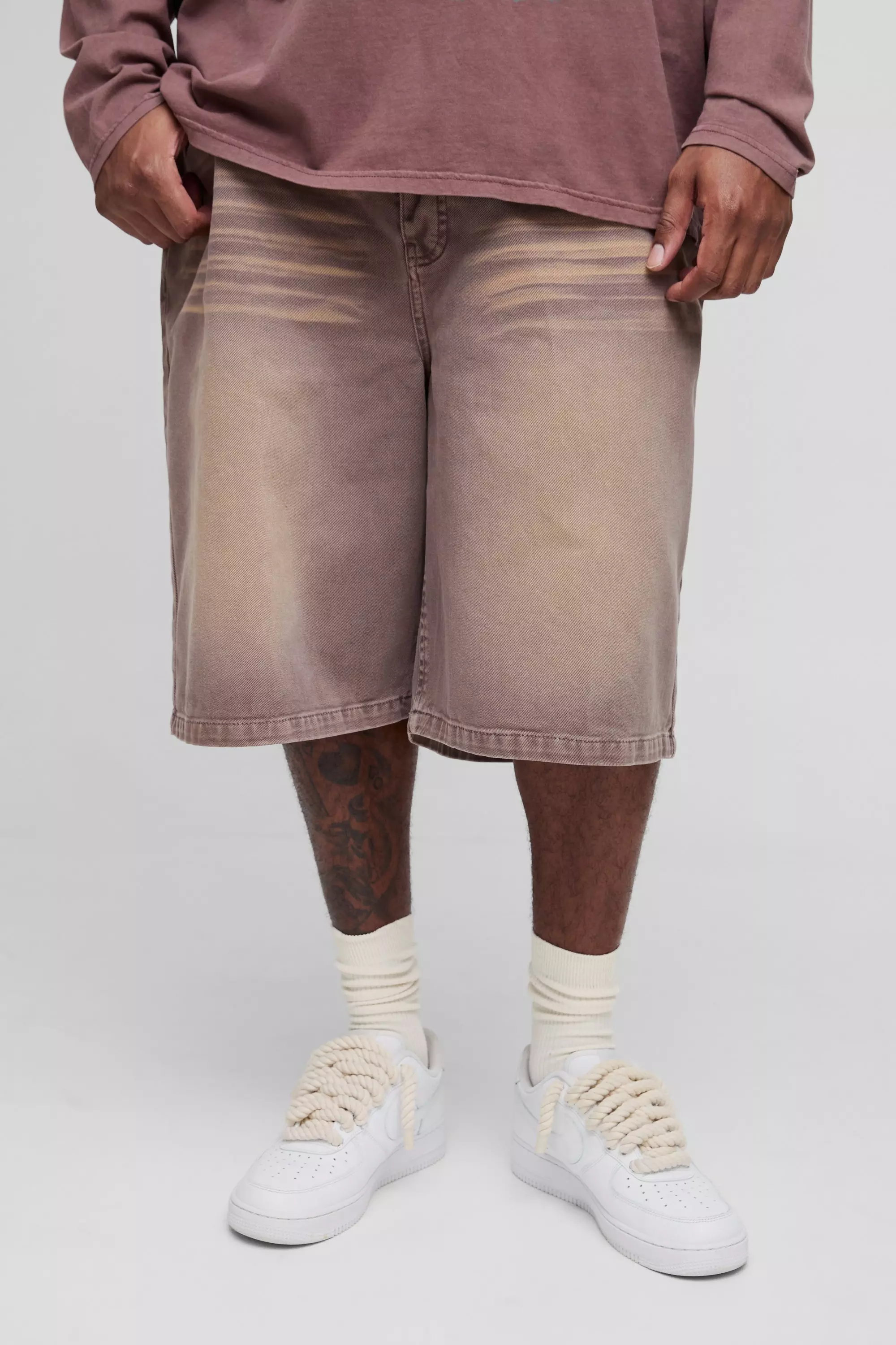 Chocolate Plus Overdye Baggy Joggingbroek alternatieve afbeelding