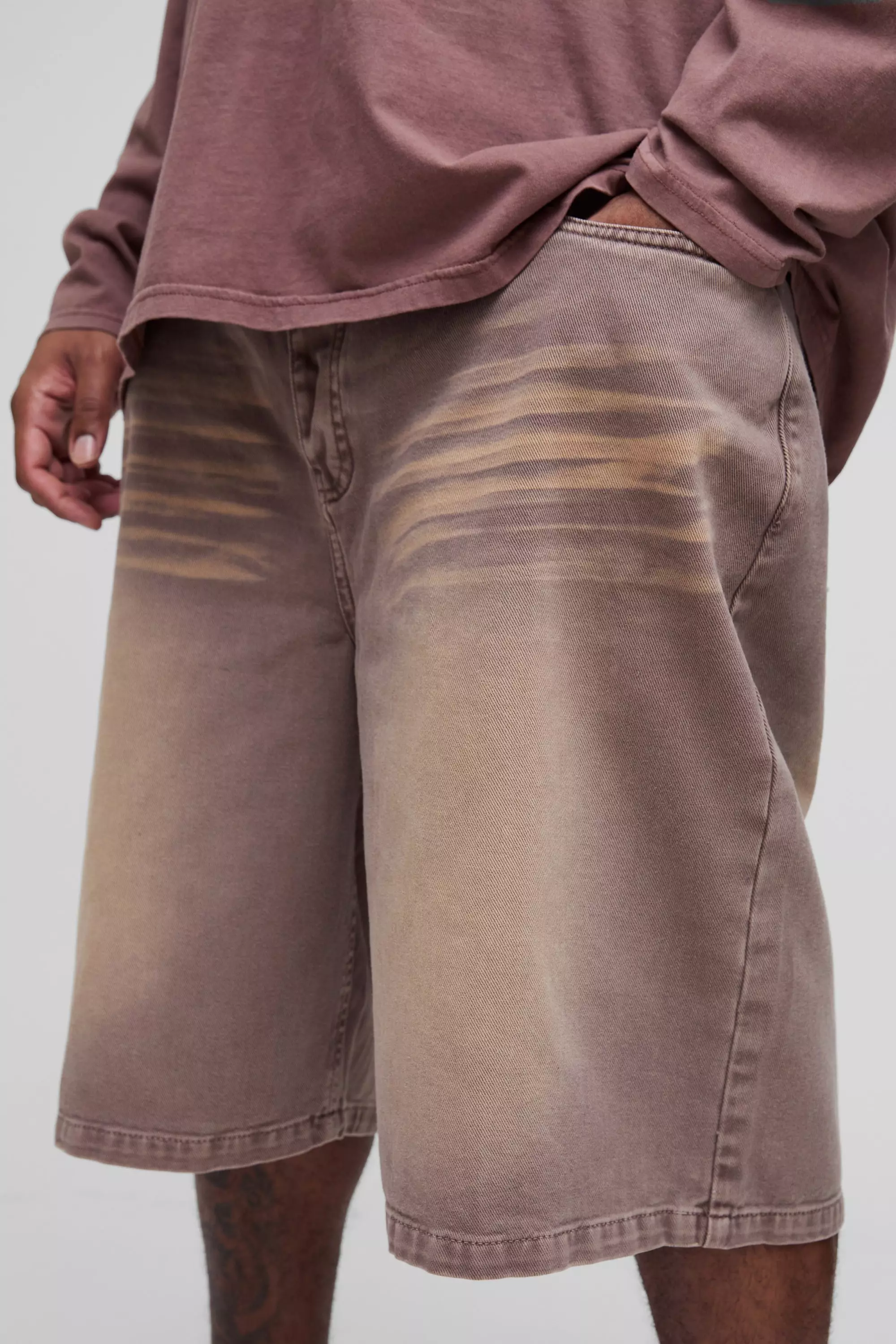 Chocolate Plus Overdye Baggy Joggingbroek alternatieve afbeelding