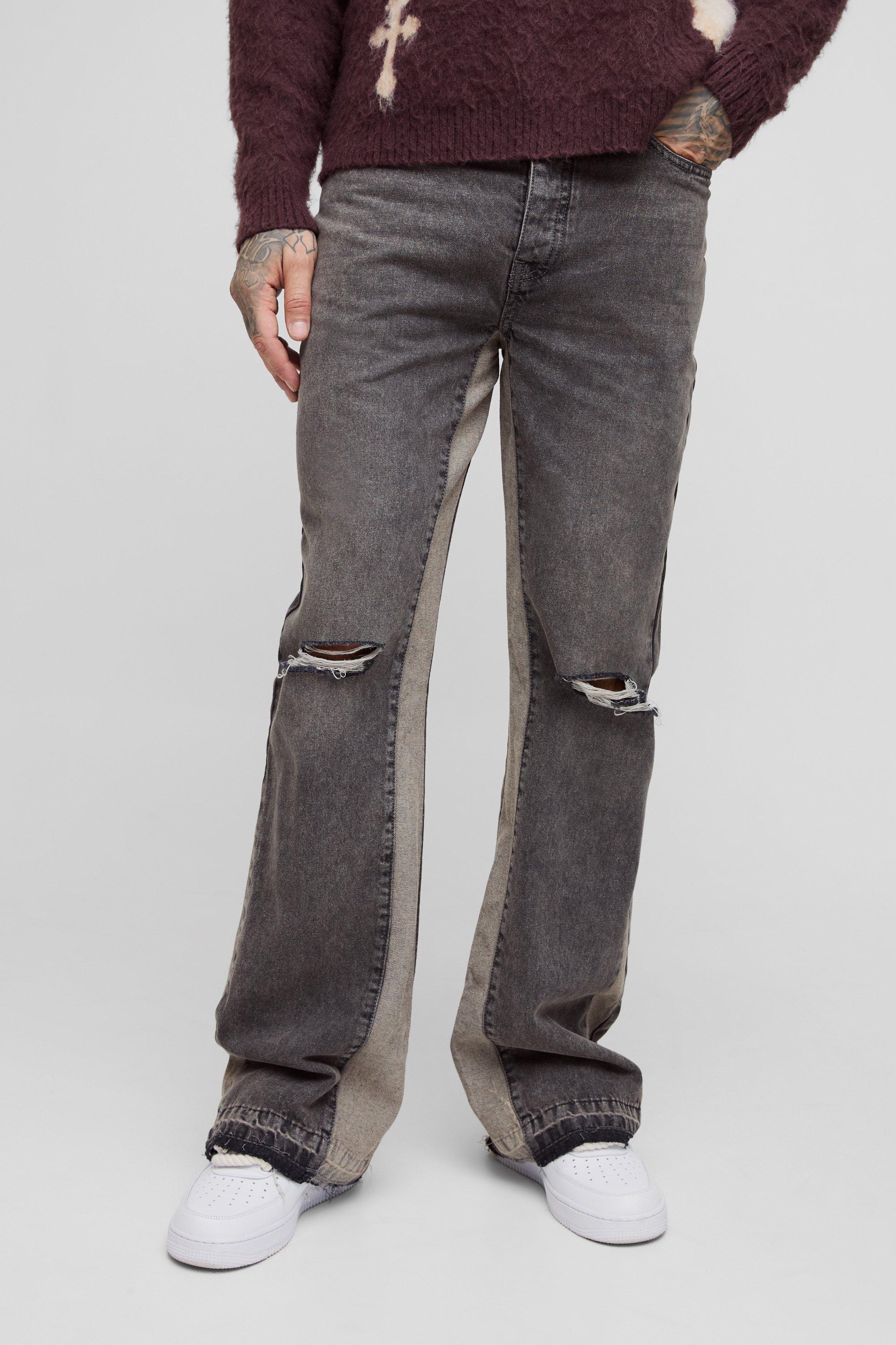 Men's Stone Jeans | boohooMAN UK Men's Stone Jeans | boohooMAN UK