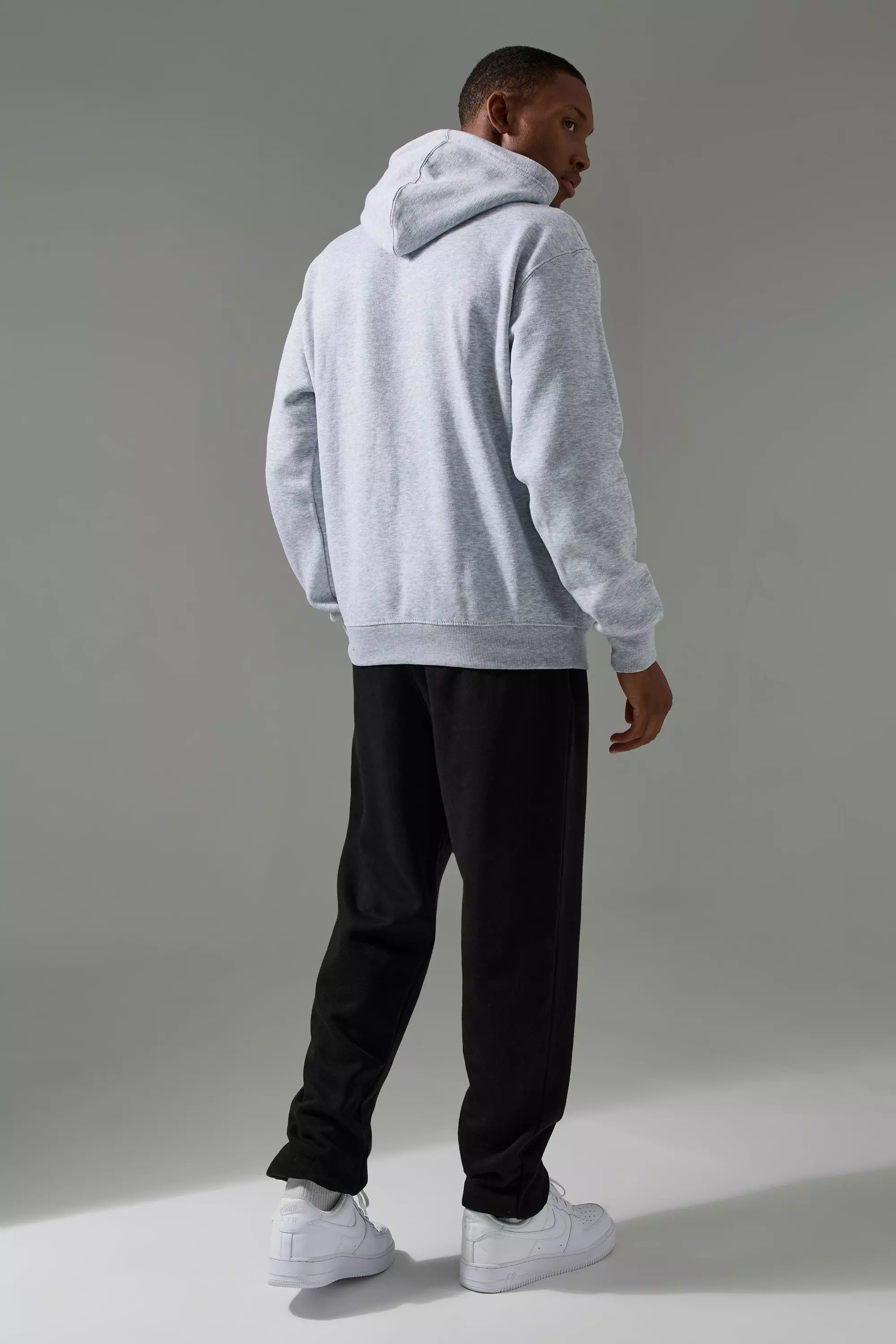 Training Dept. Oversize Hoodie, Grey marl alternatives Bild