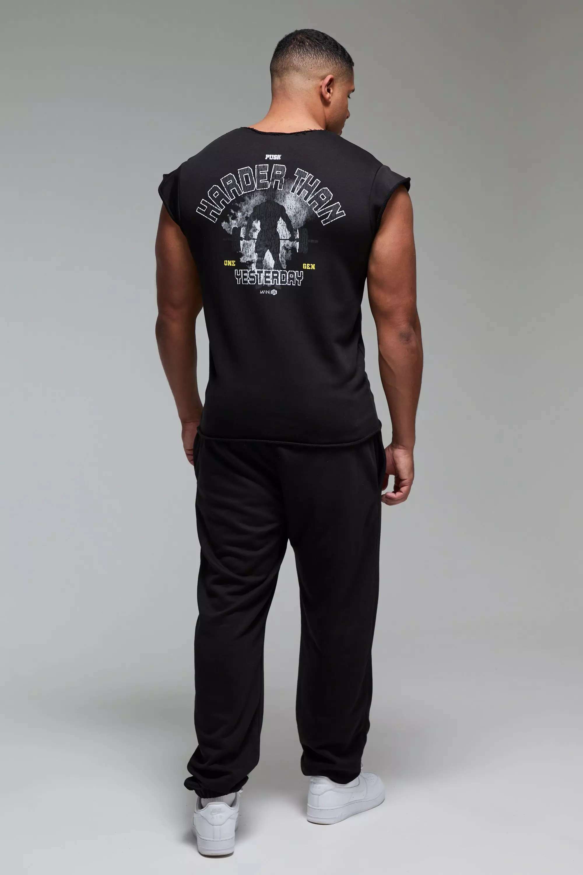 Man Active X OG Gym Oversize Oberteil, Black alternatives Bild