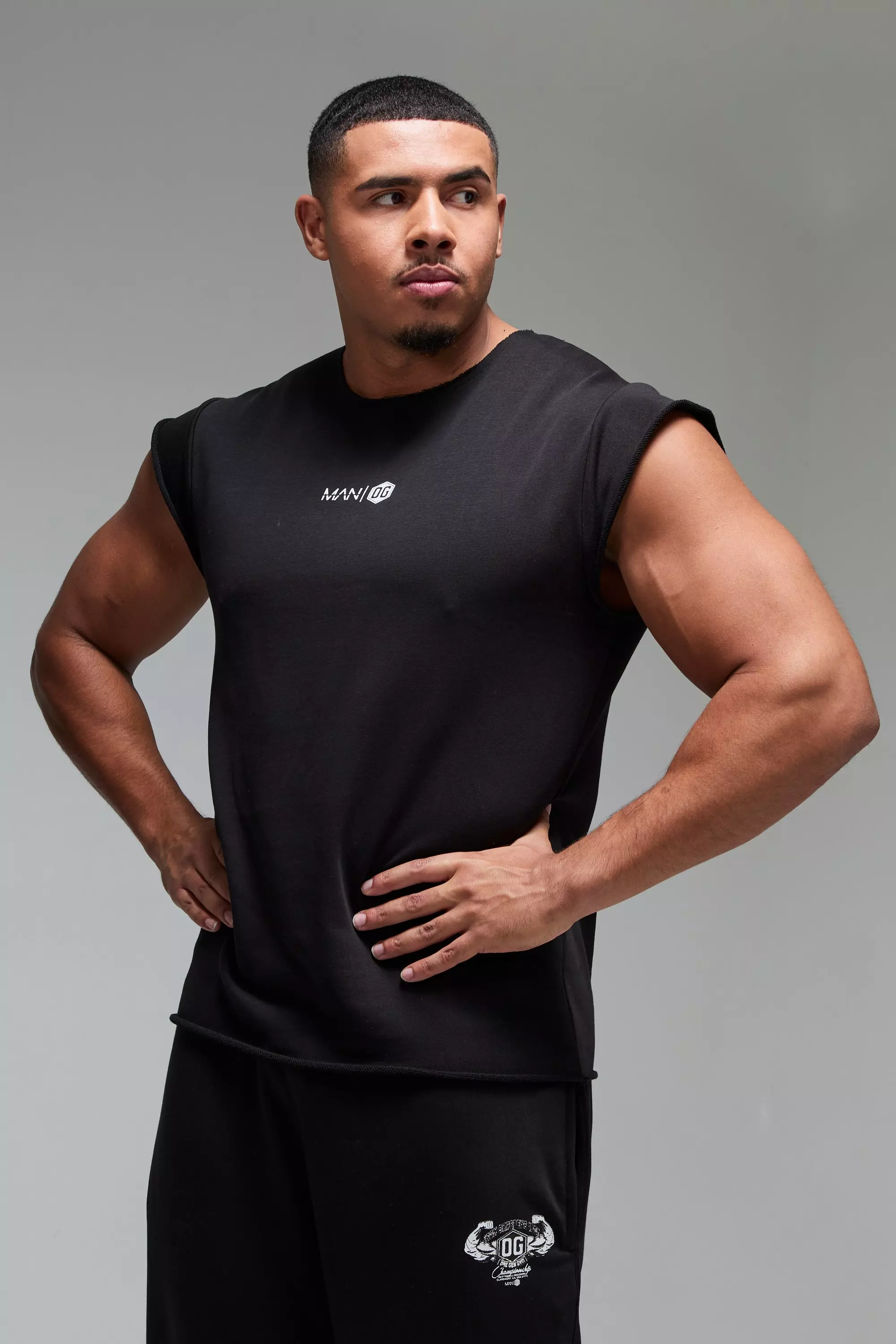 Man Active X OG Gym Oversize Oberteil, Black alternatives Bild